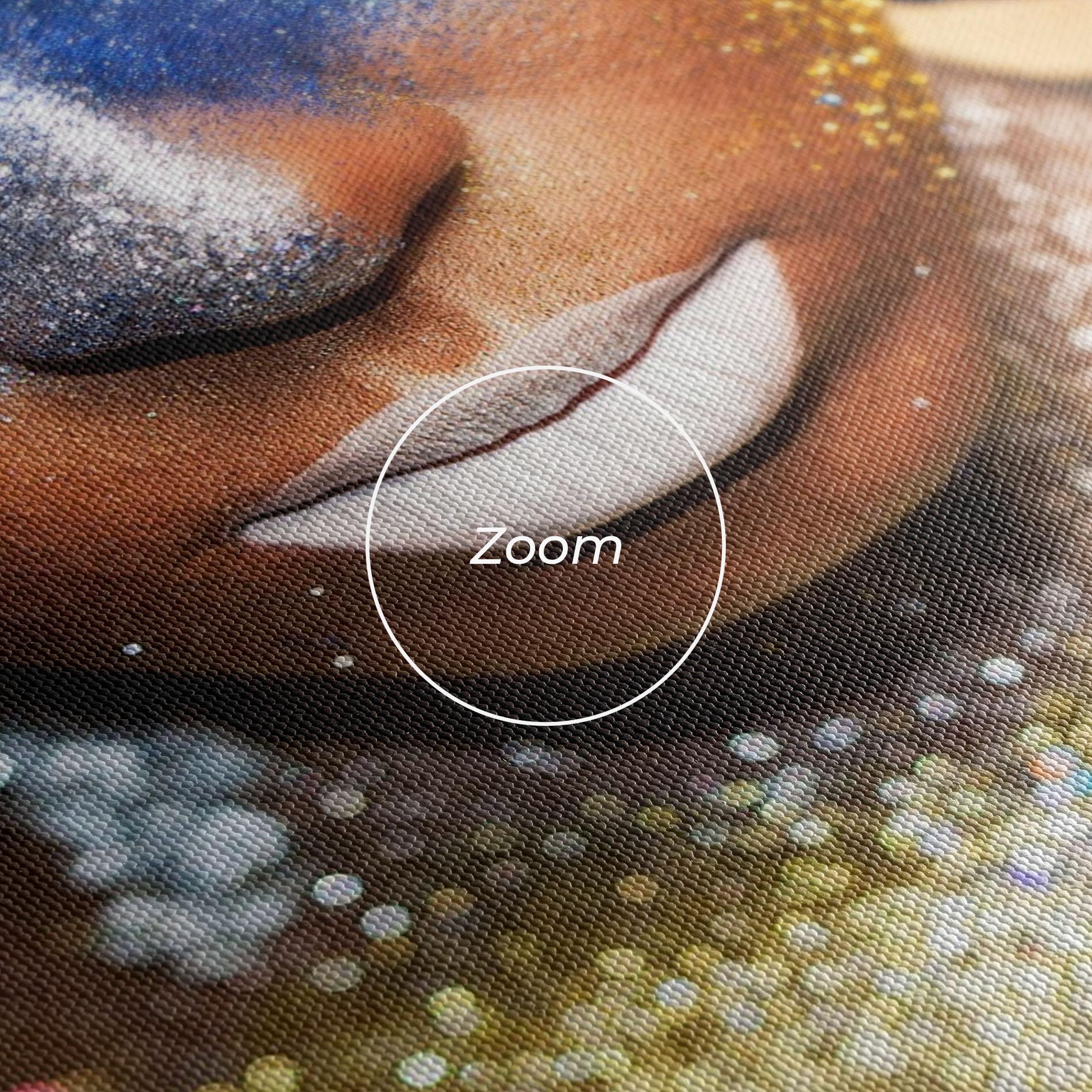 Leinwandbild Glue Gold Glitter mockup 3