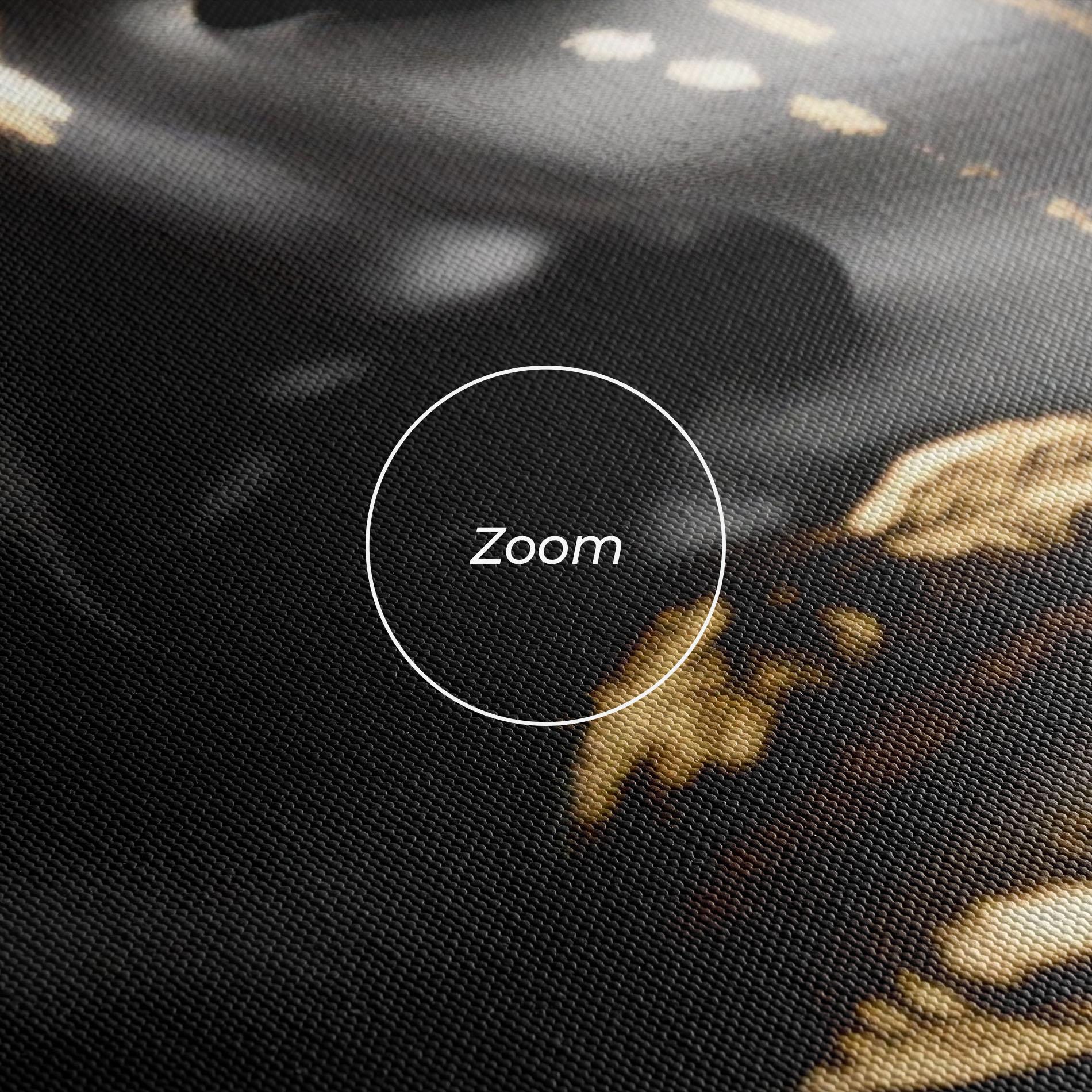 Leinwandbild Gold Eyes Makeup mockup 3