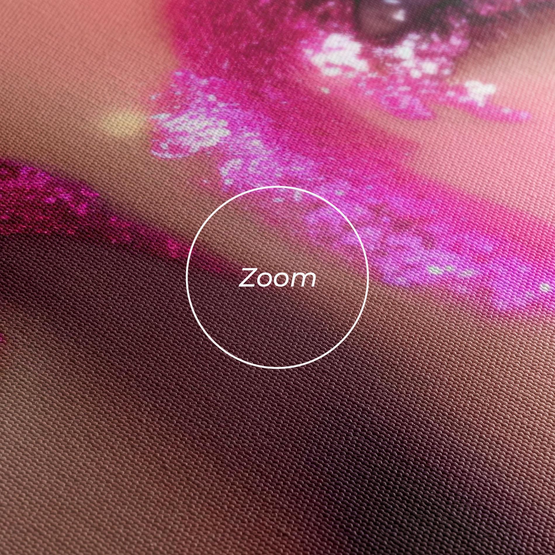 Leinwandbild Pink Glitter Makeup mockup 3