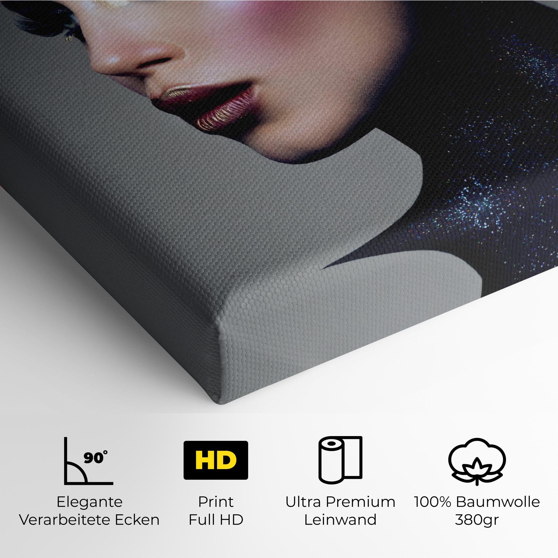 Leinwandbild Galaxy Neck mockup 4