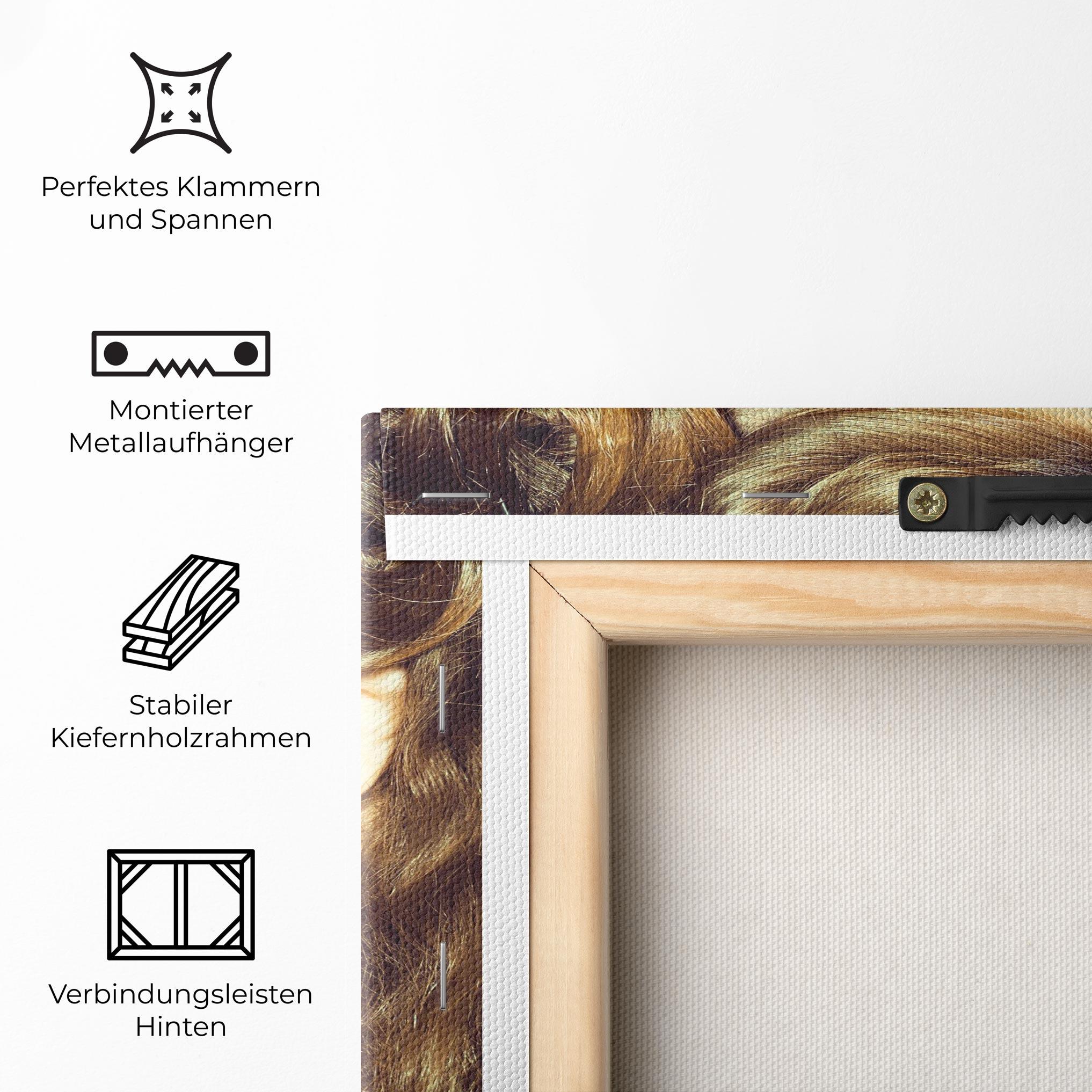 Leinwandbild False Feather Eyelashes mockup 5