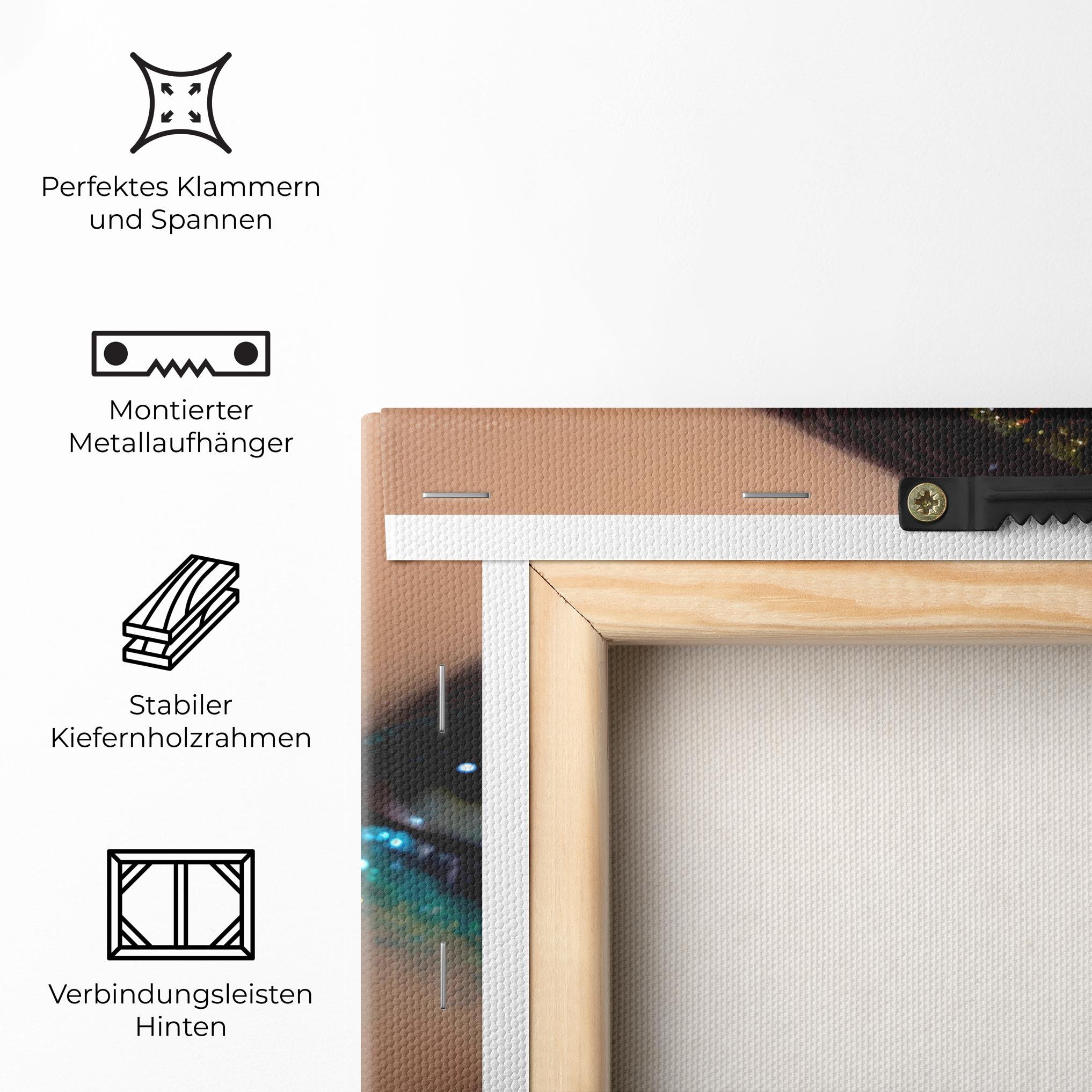 Leinwandbild Feminine Makeup Model mockup 5