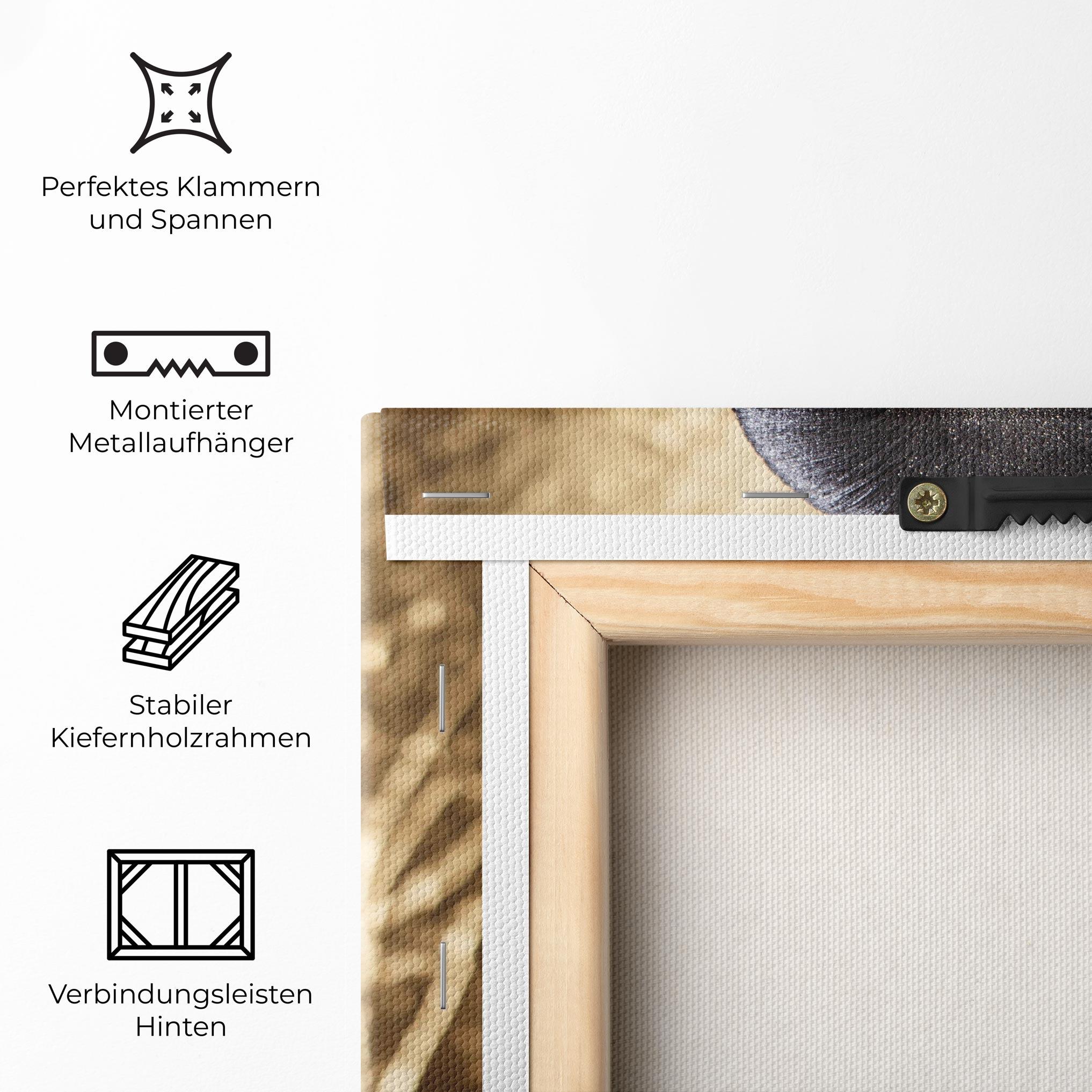 Leinwandbild Glitter Artistic Makeup mockup 5