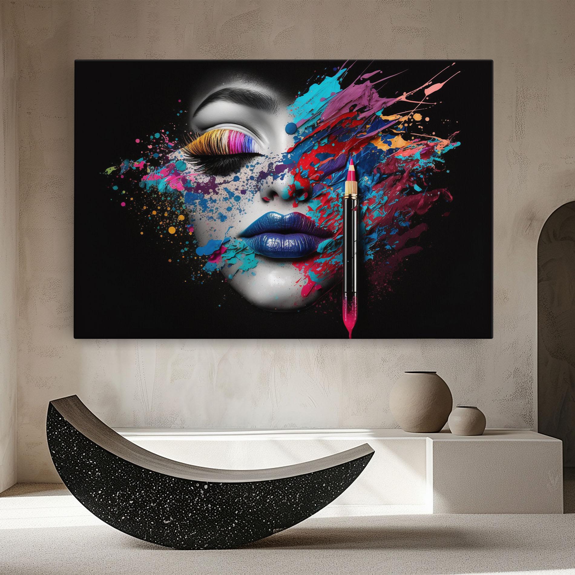 Leinwandbild Cosmetology Concept mockup 8