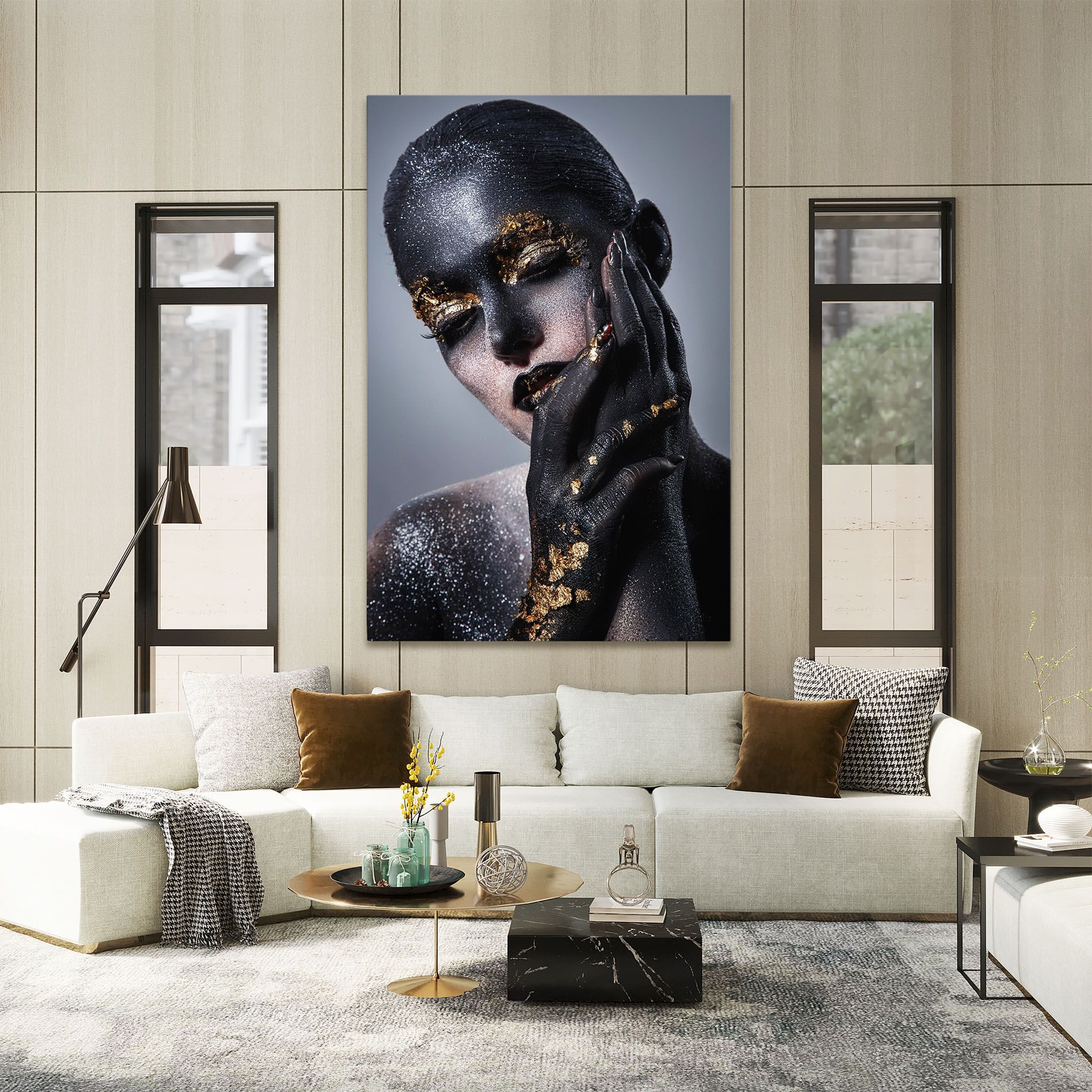 Black Artistic Makeup mockup 2