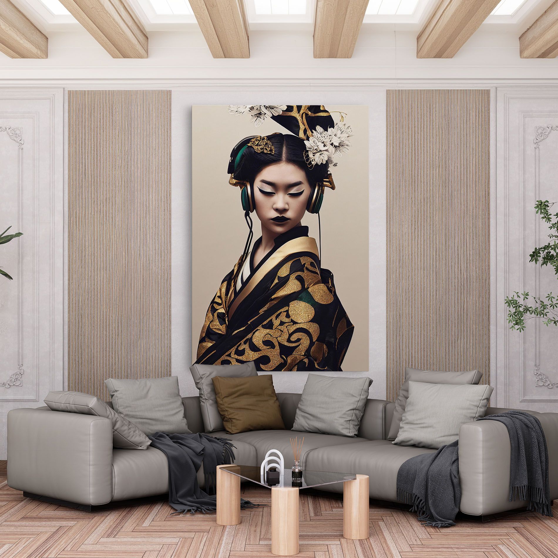 Kimono Headphones mockup 6