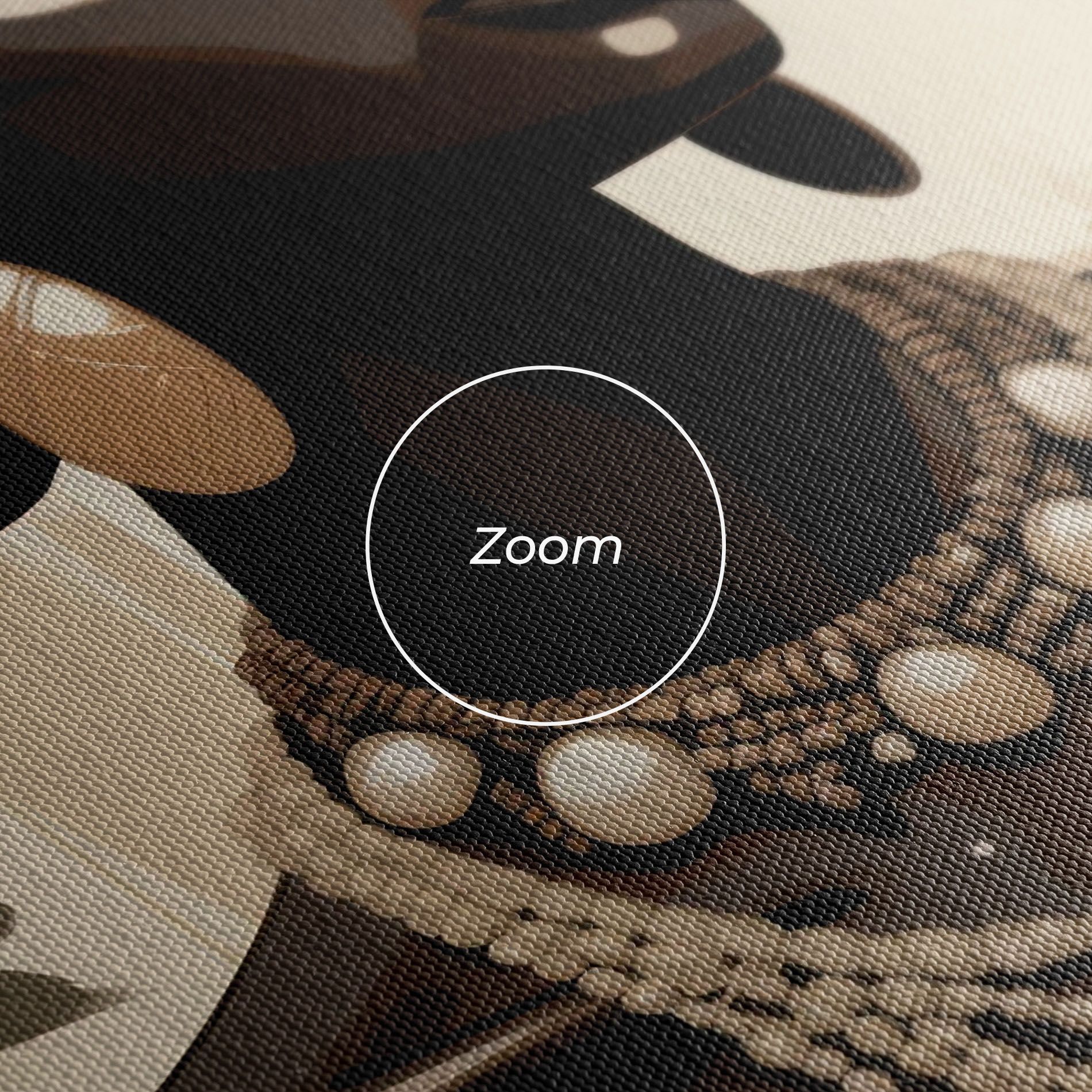 African Woman On Cream mockup 3