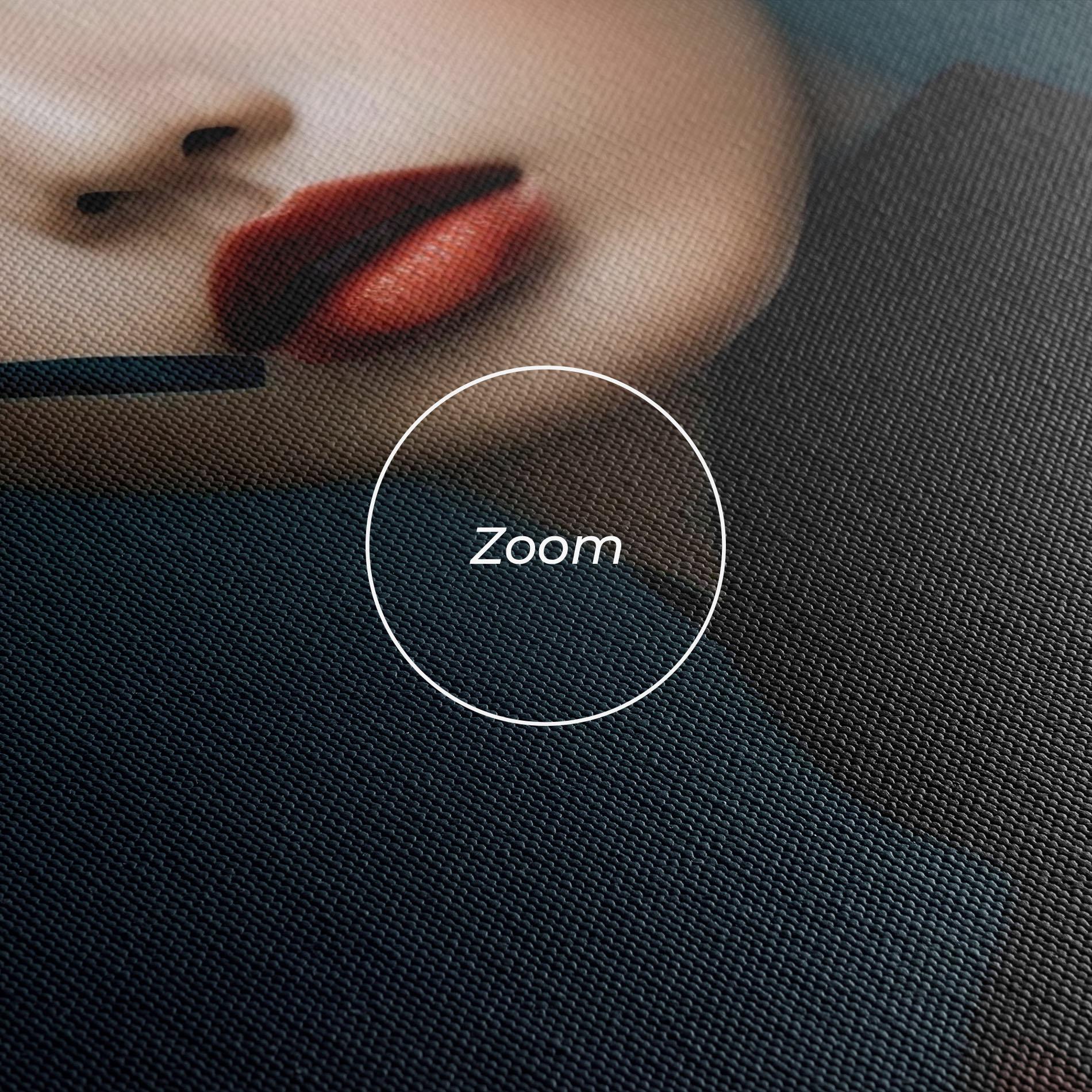 Leinwandbild Asian Painted Woman mockup 3