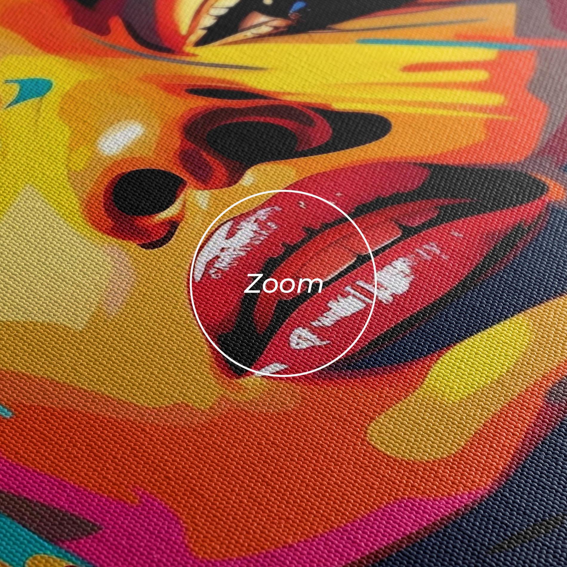 Leinwandbild Beautiful African Art mockup 3