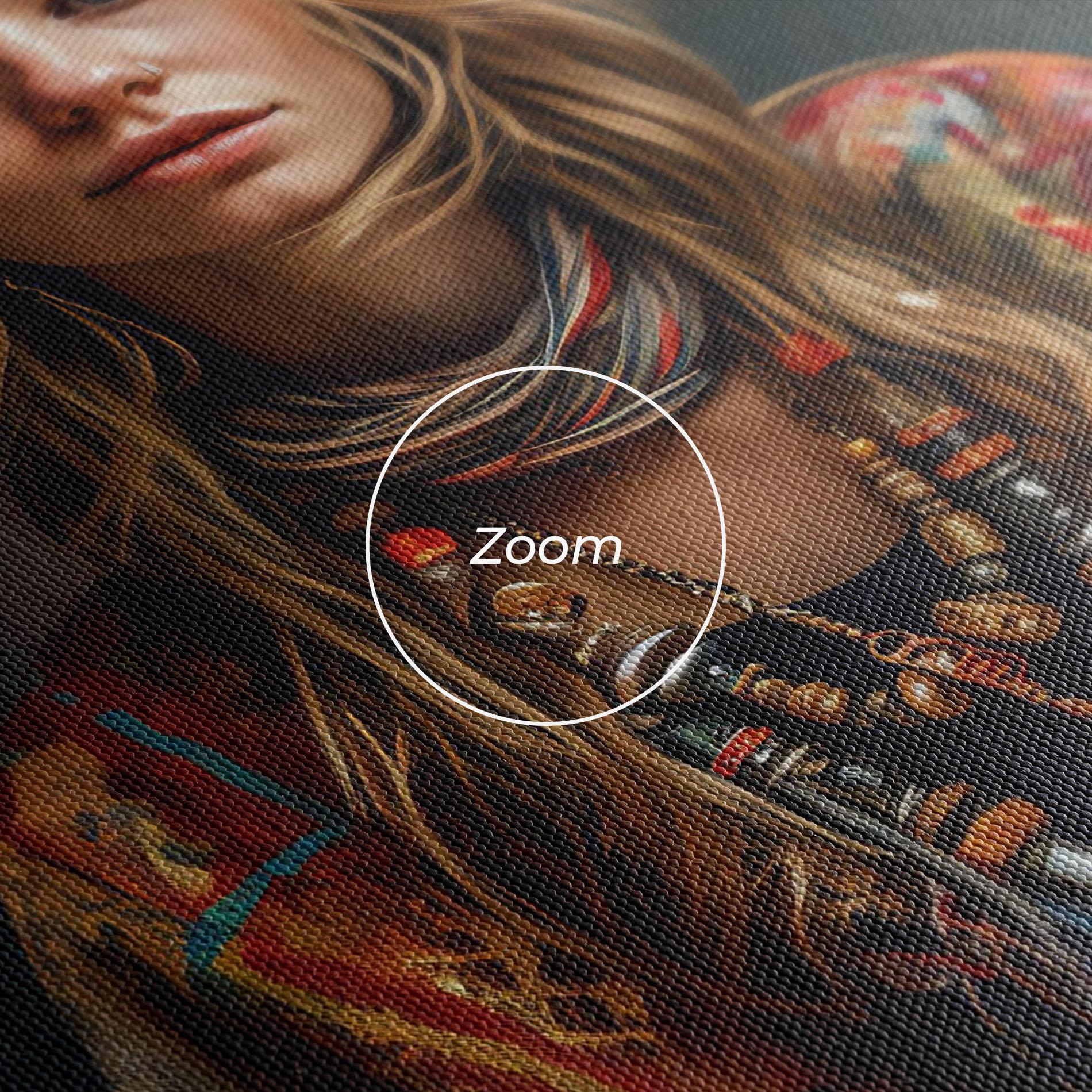 Leinwandbild Woolen Sweater mockup 3