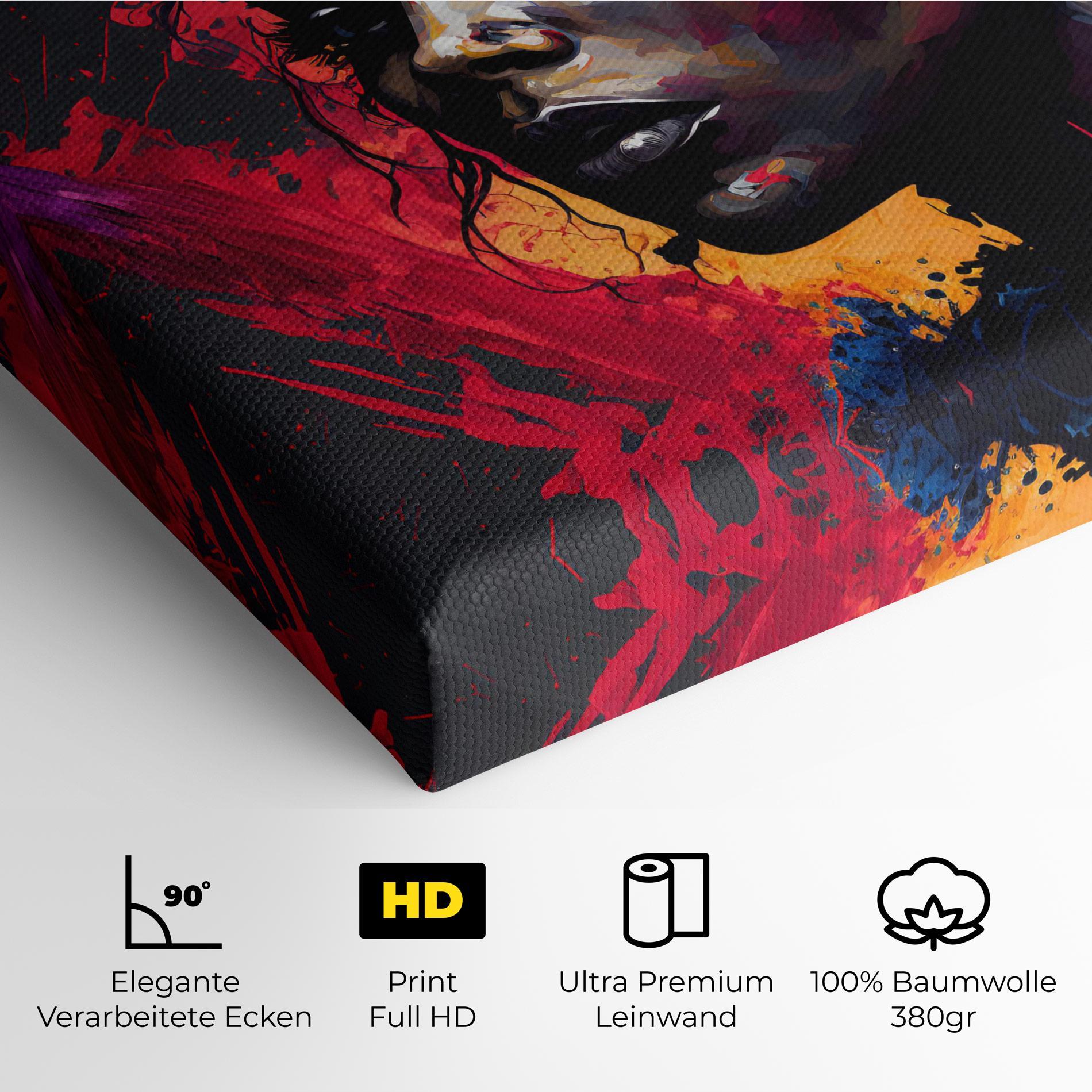 Leinwandbild African Woman Splash mockup 4