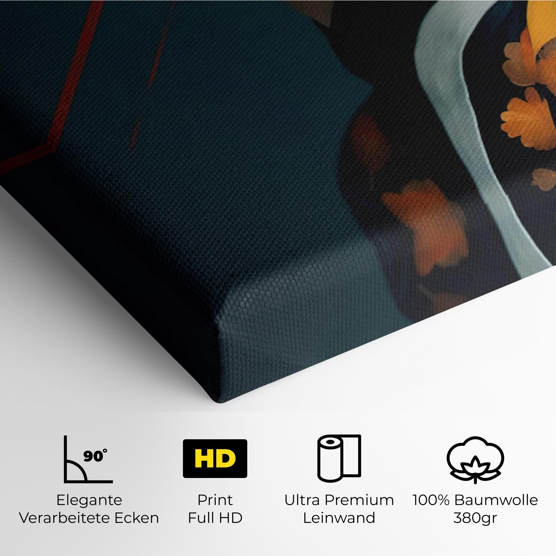 Asian Painted Woman mockup 4