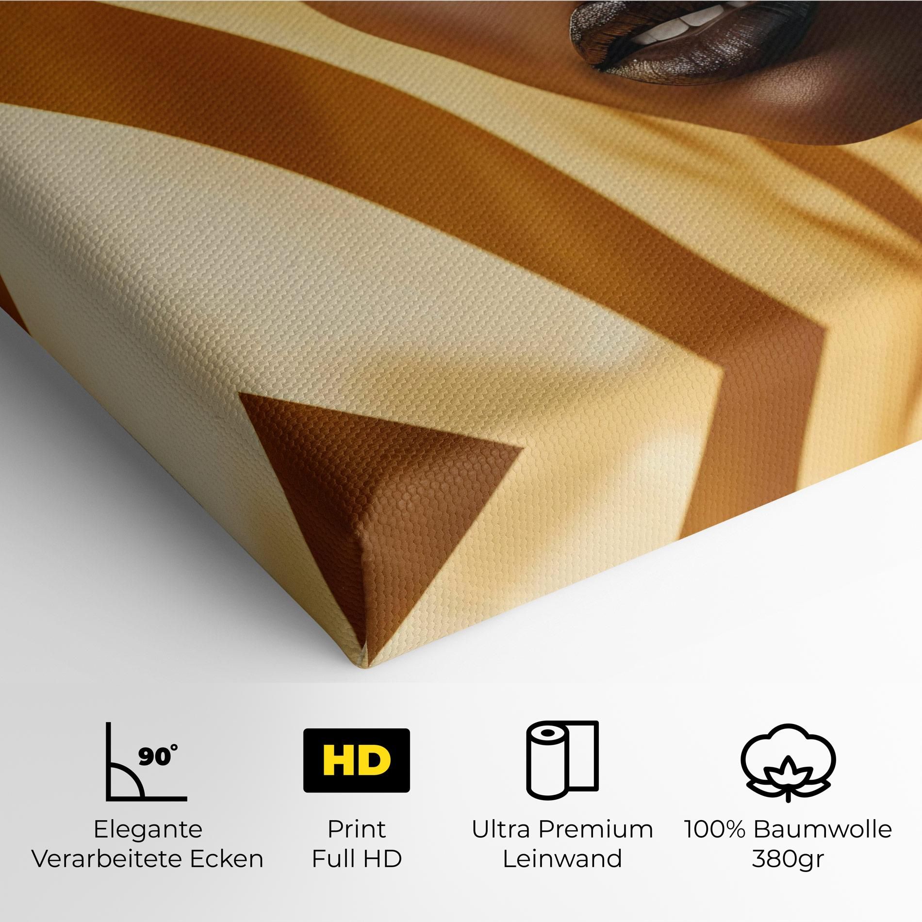 Fashion African Woman mockup 4