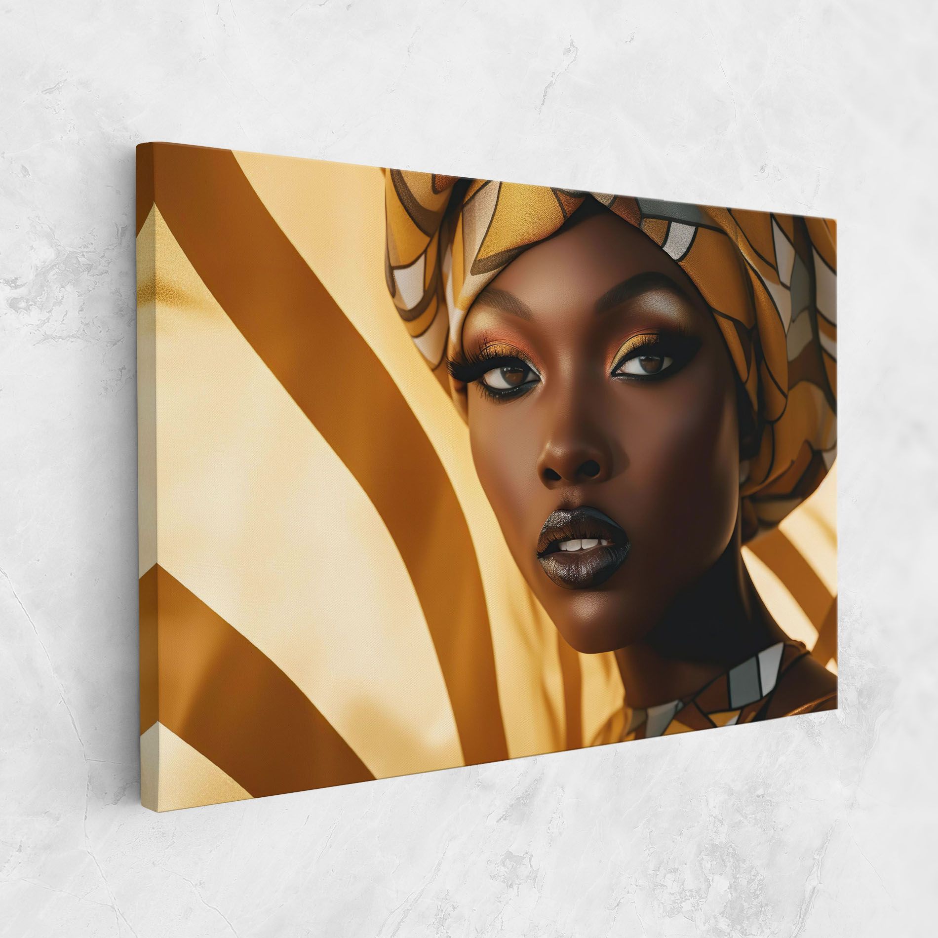 Fashion African Woman mockup 1