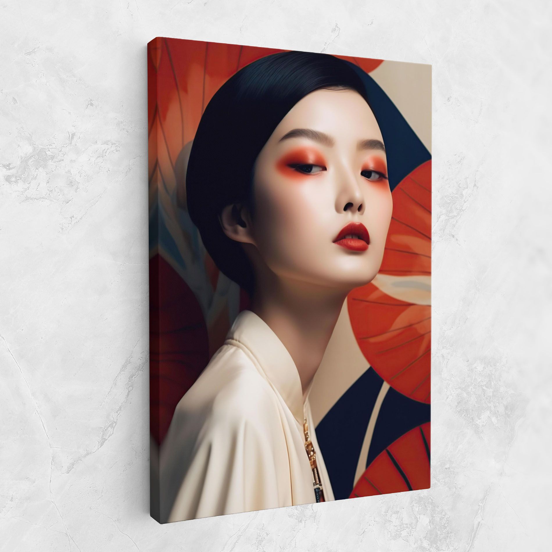 Asiatic Red Lips mockup 1