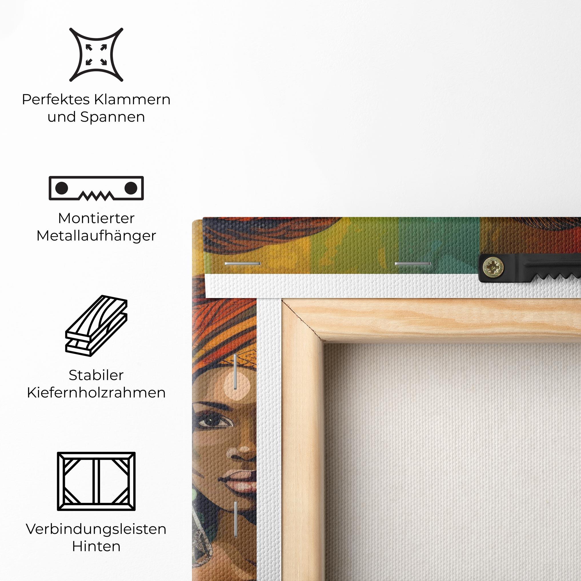 Leinwandbild Cultural Diversity mockup 5