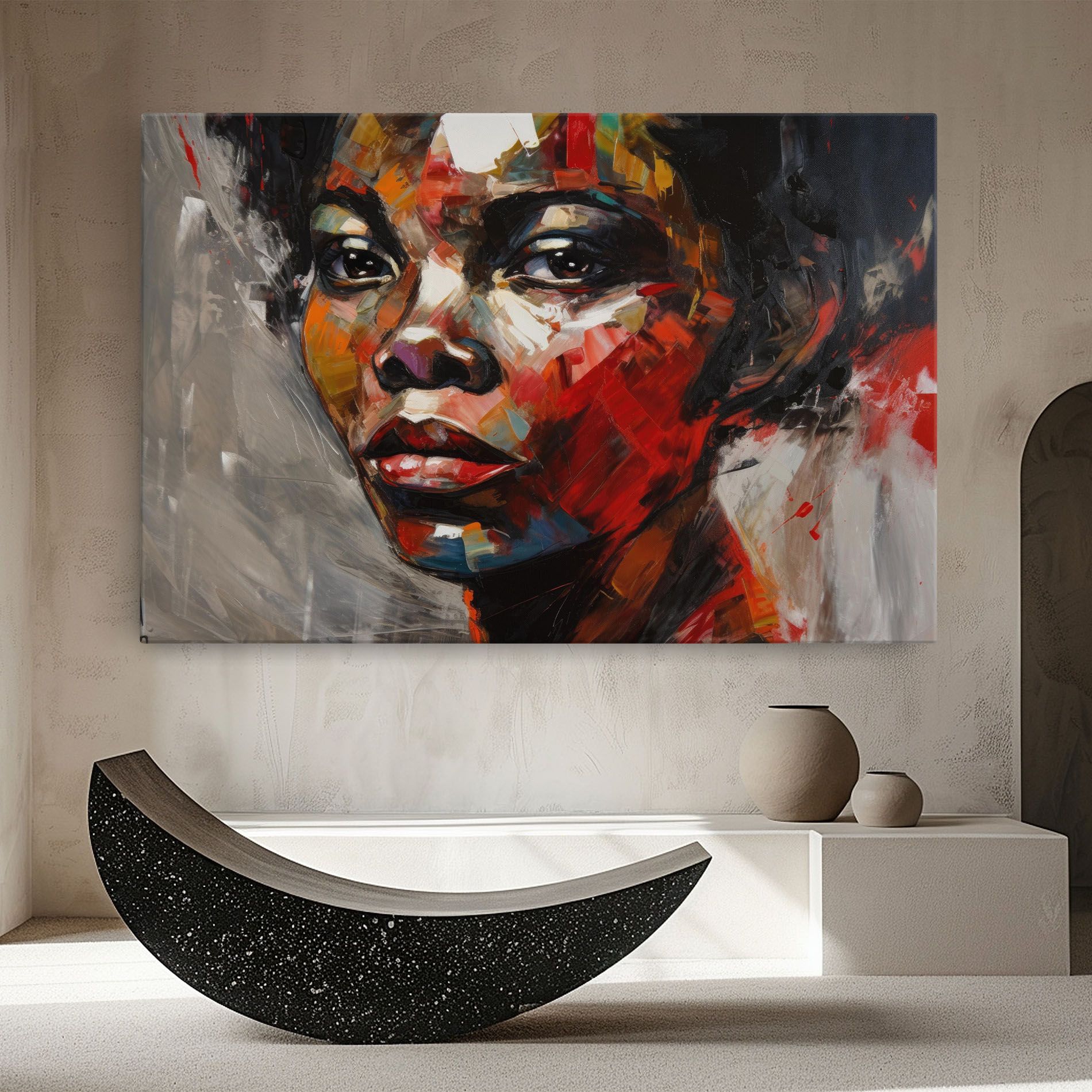 Intense Portrait Art mockup 8