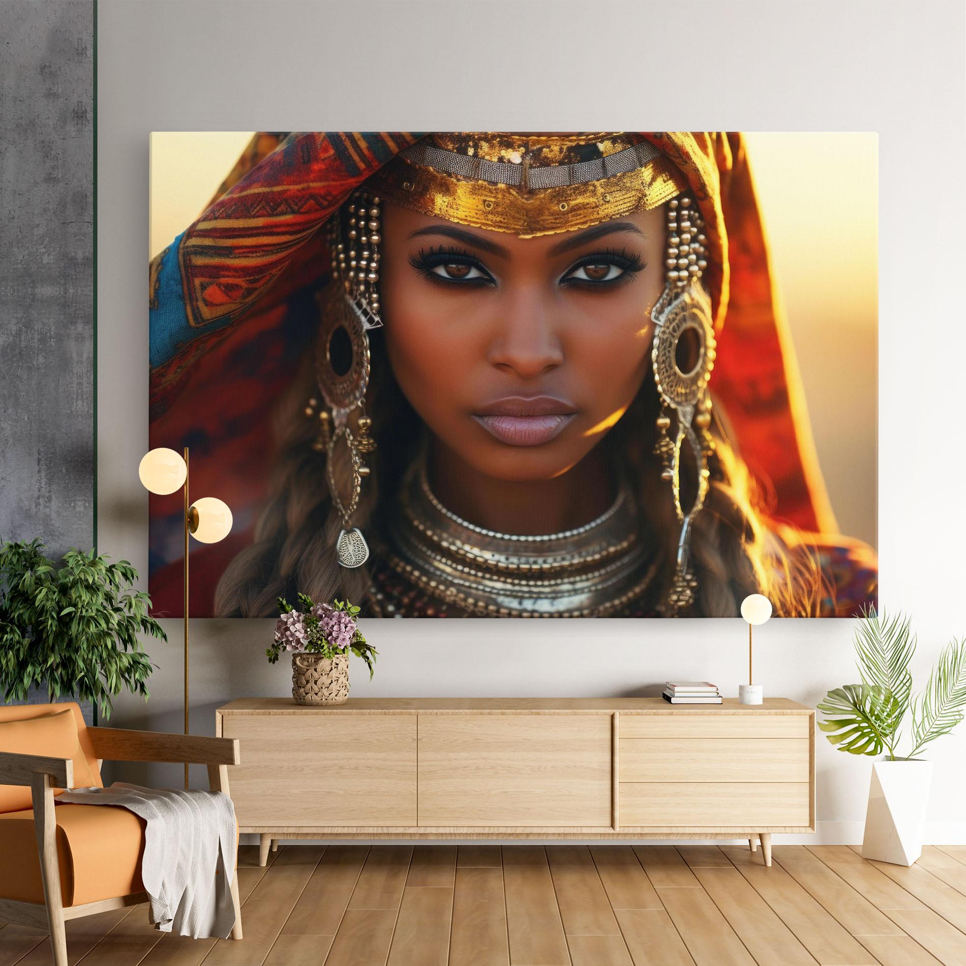 Leinwandbild Unique Smokey Eyes mockup 9