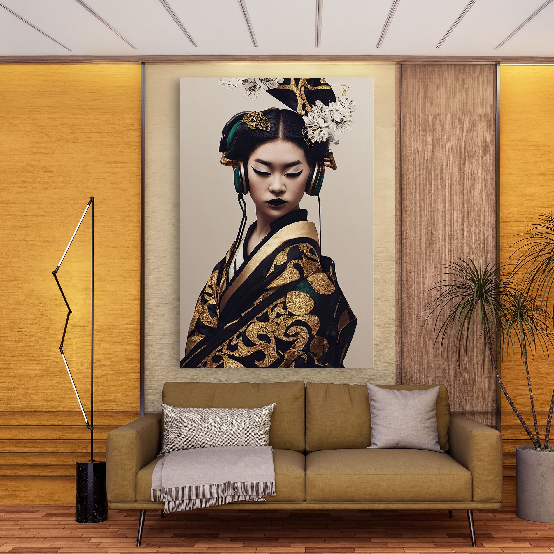 Kimono Headphones mockup 9