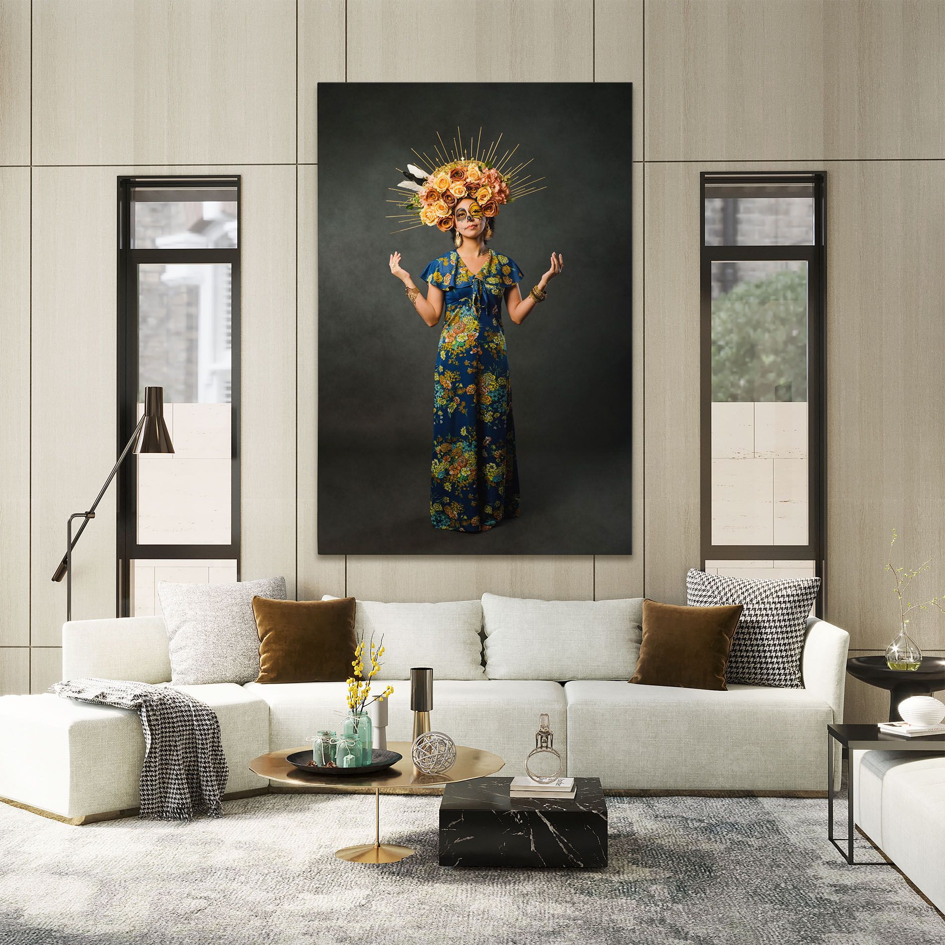 Sugar Skull Makeup mockup 2