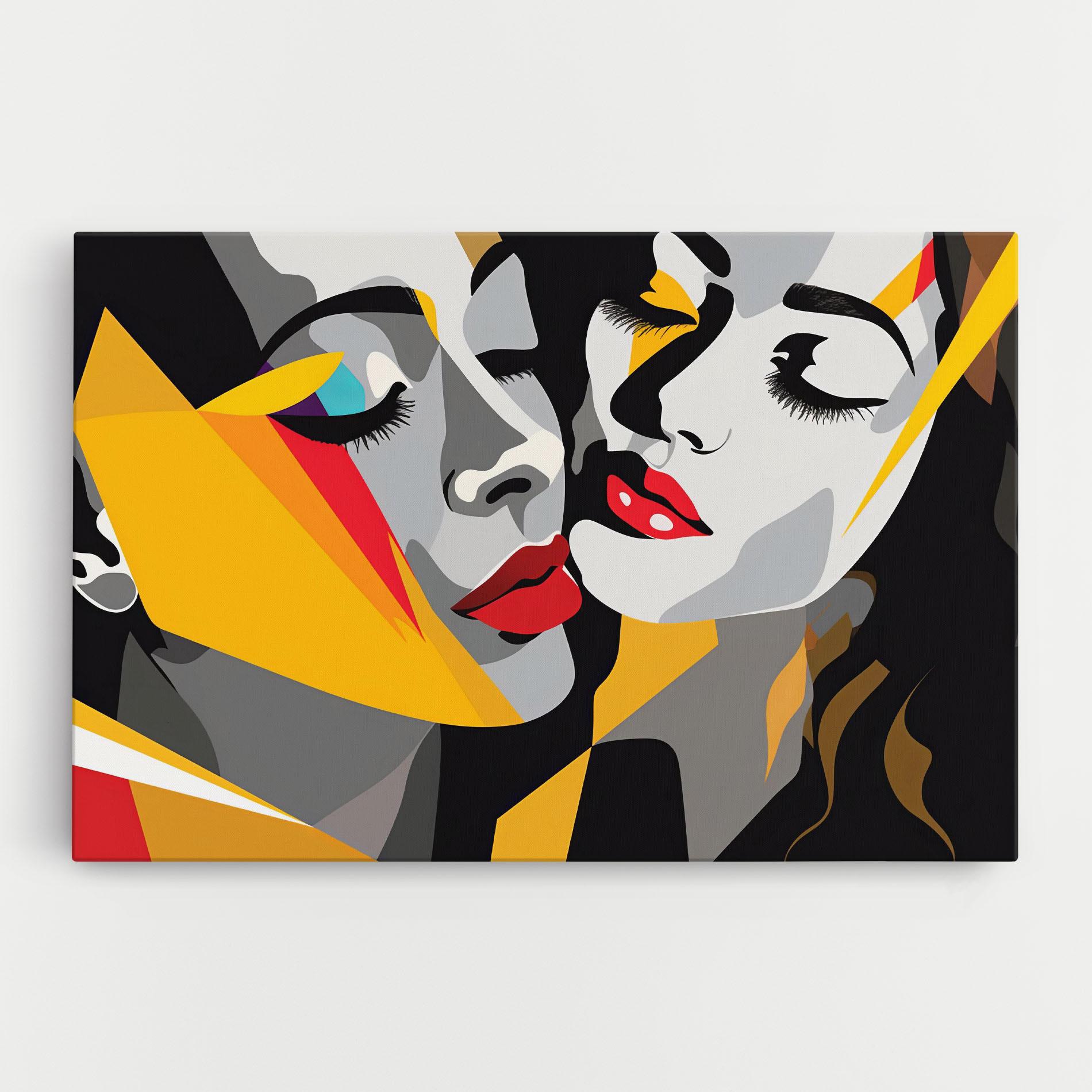 Leinwandbild Dreamy Modern Female mockup 0