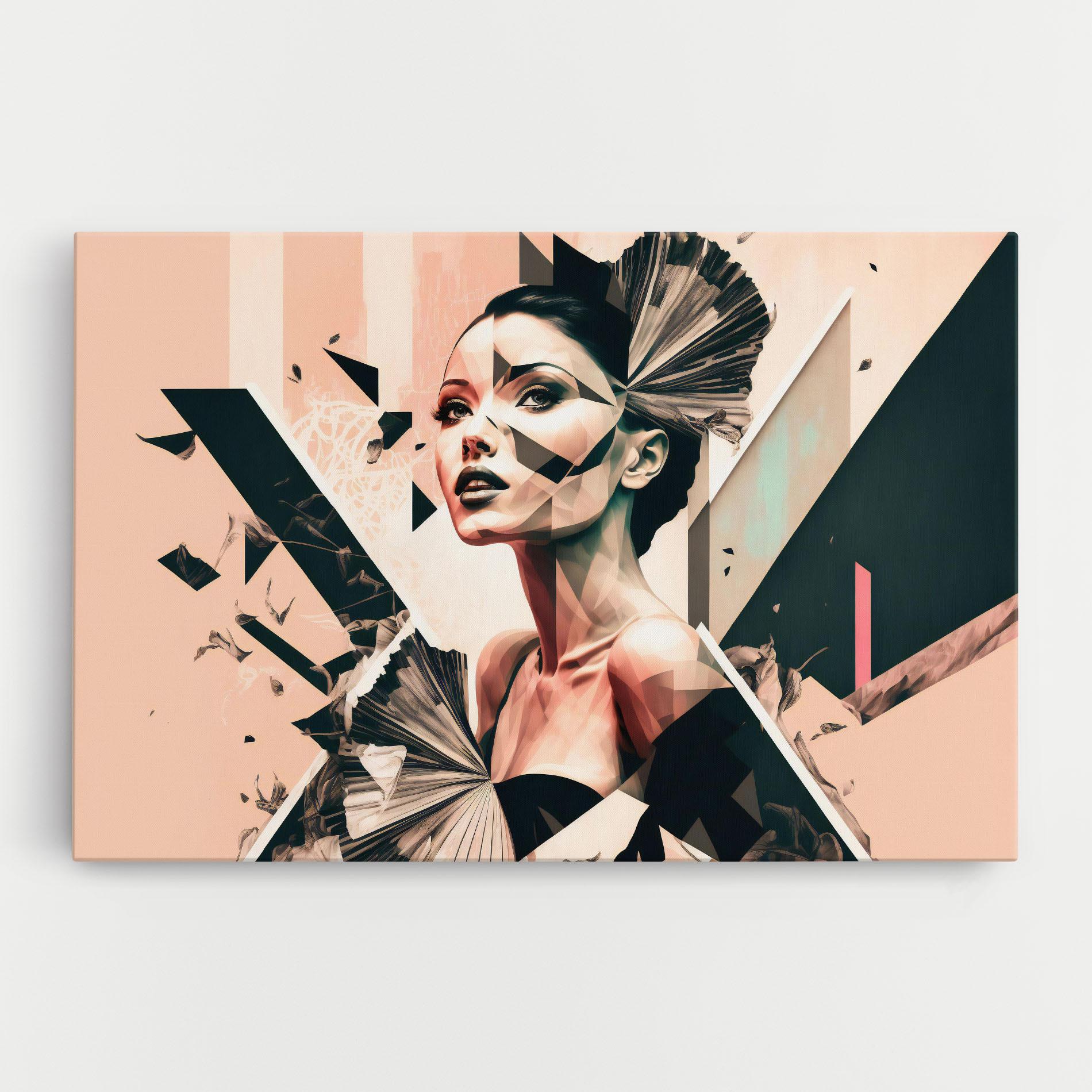 Leinwandbild Fashionista Design mockup 0