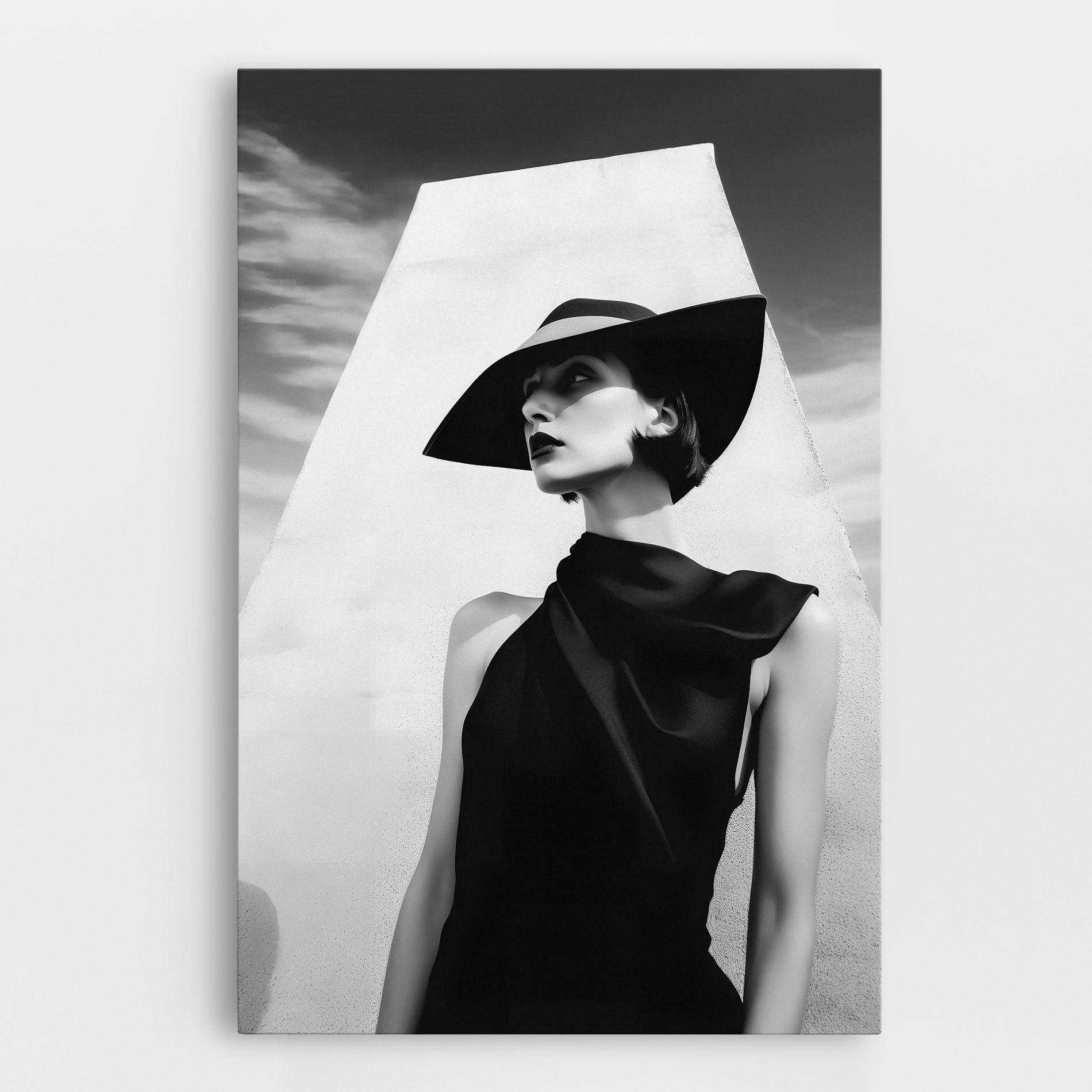 Leinwandbild Modern Fashion Portrait mockup 0