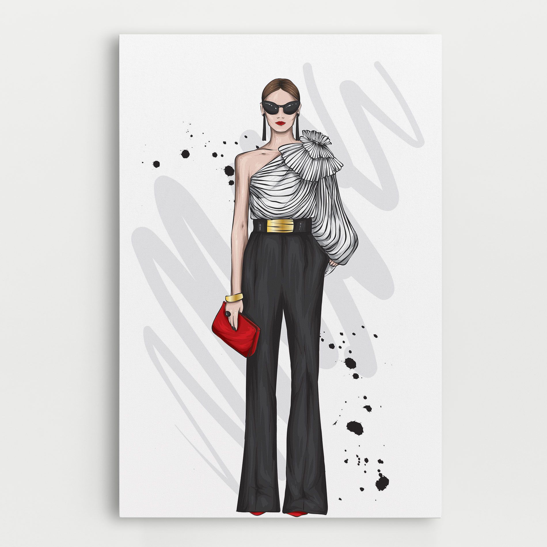 Tall Black Pants mockup 0