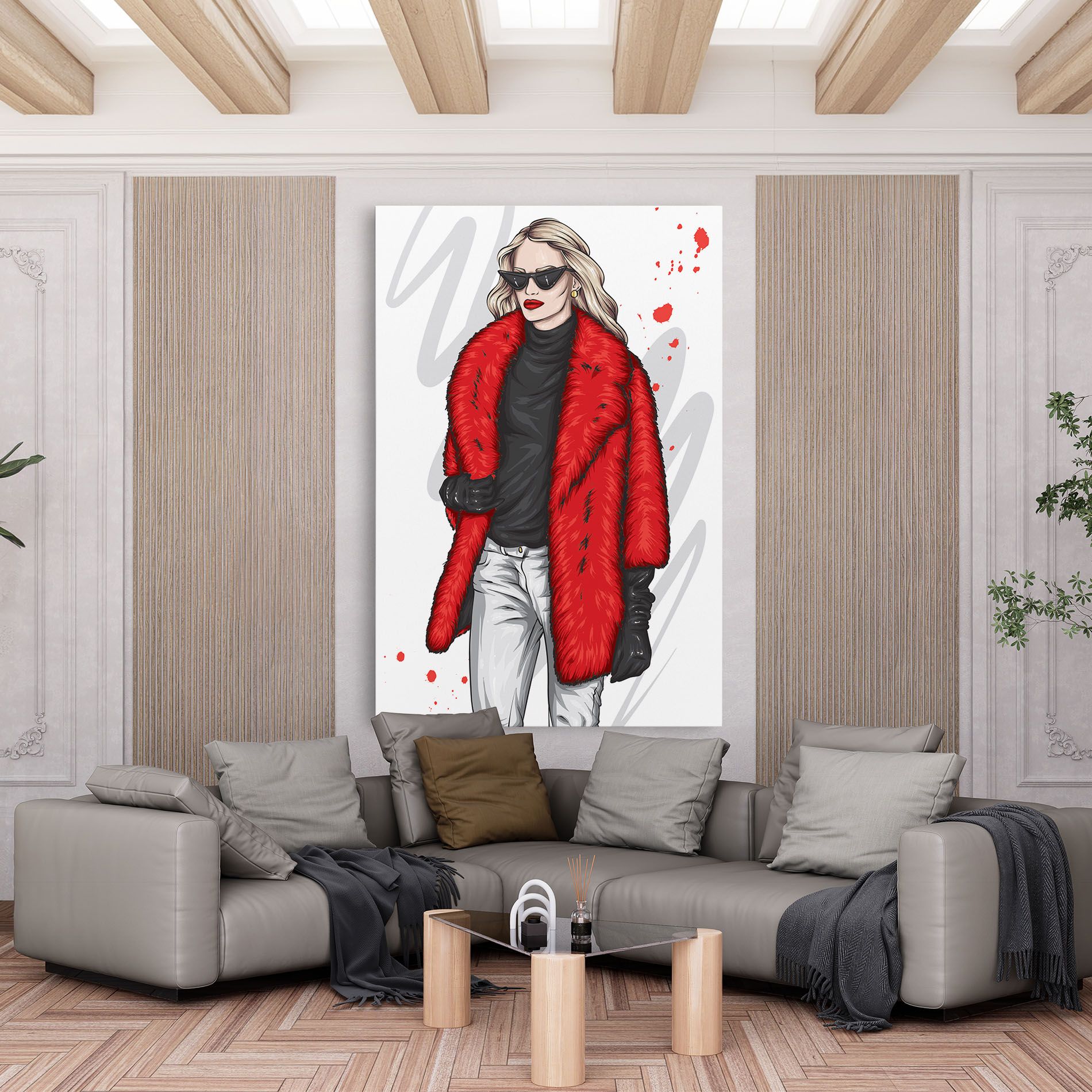 Black Blouse Woman mockup 6