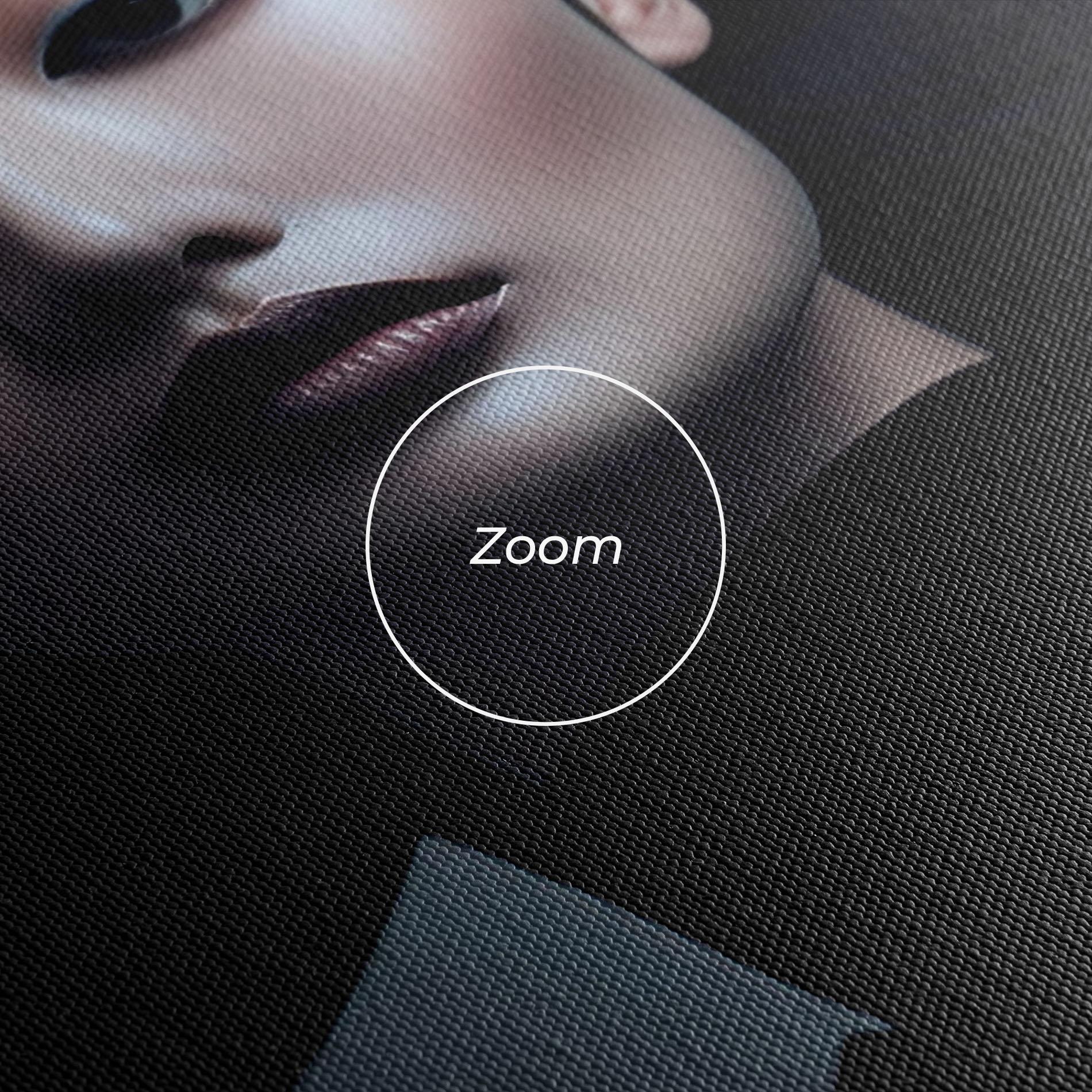 Leinwandbild Asiatic Black Outfit mockup 3