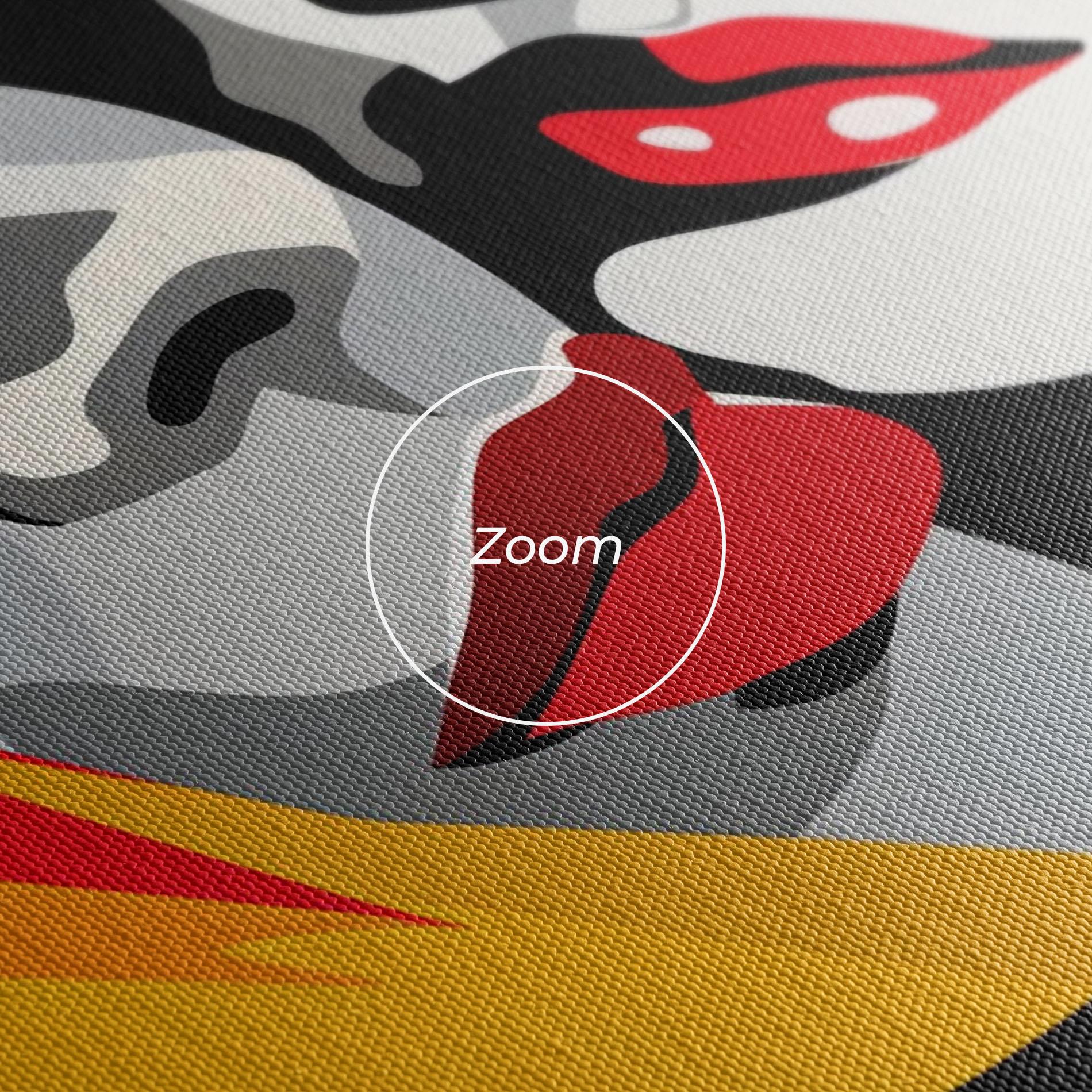 Leinwandbild Dreamy Modern Female mockup 3