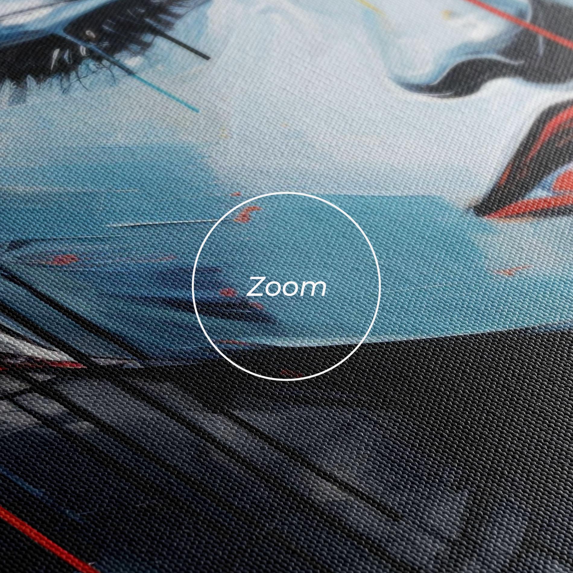 Leinwandbild Edgy Woman mockup 3