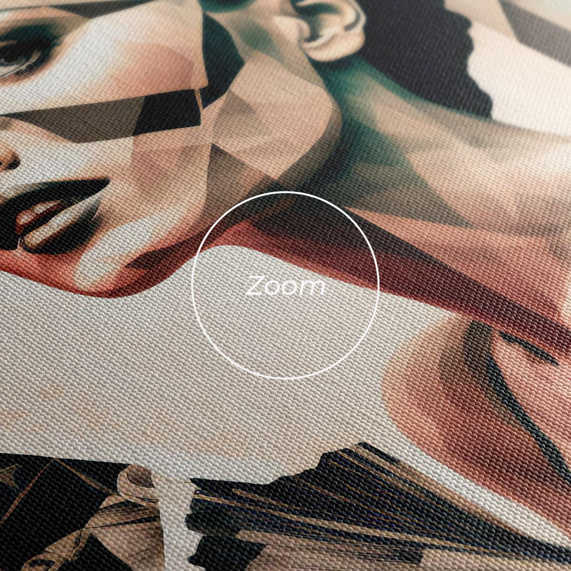 Leinwandbild Fashionista Design mockup 3