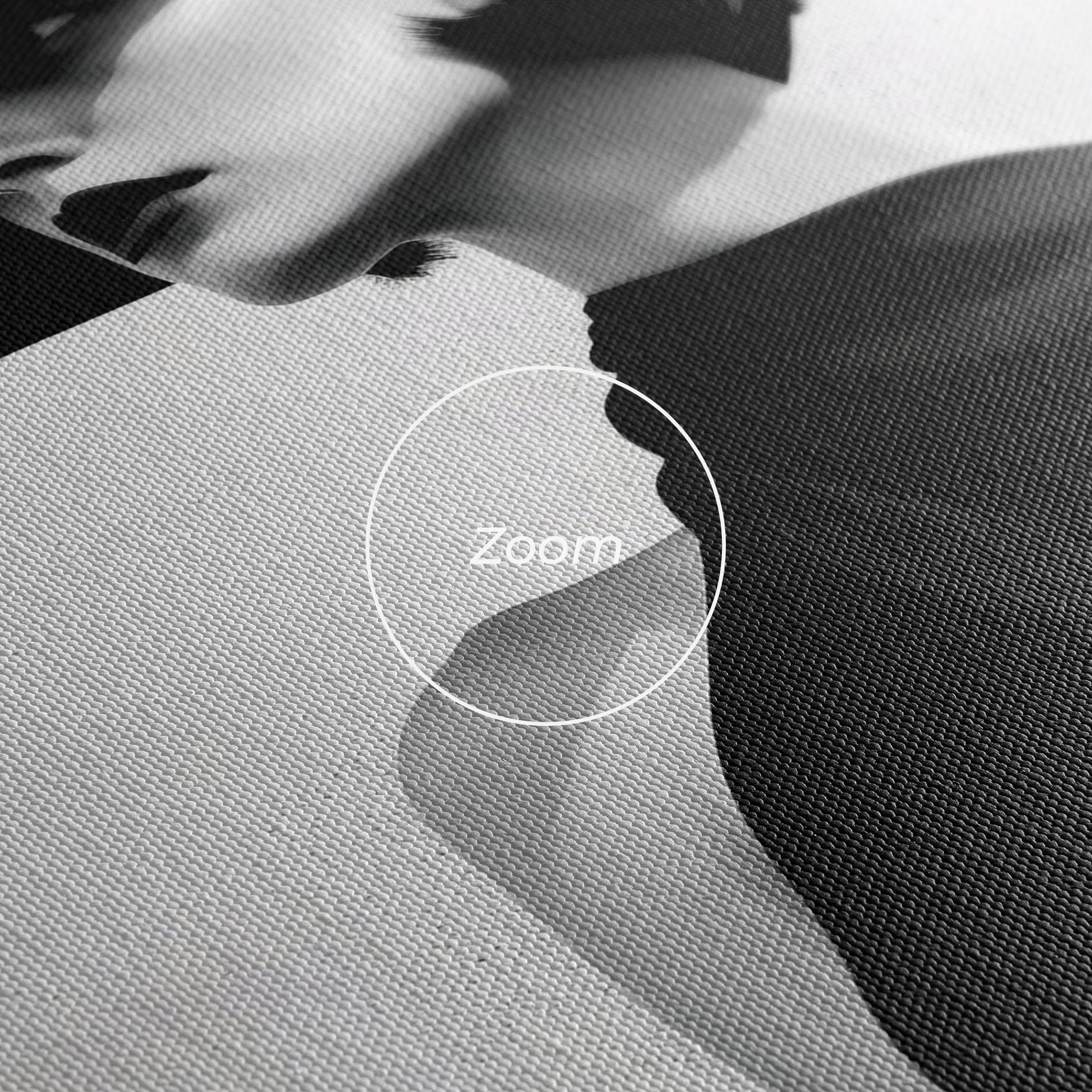 Leinwandbild Modern Fashion Portrait mockup 3