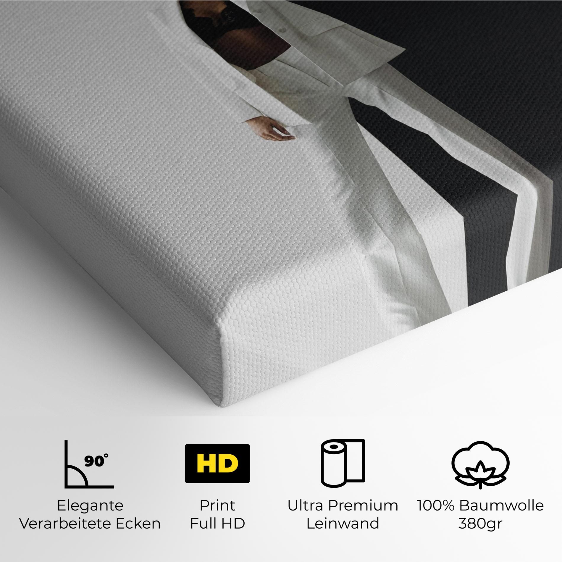 African Girl White Outfit mockup 4