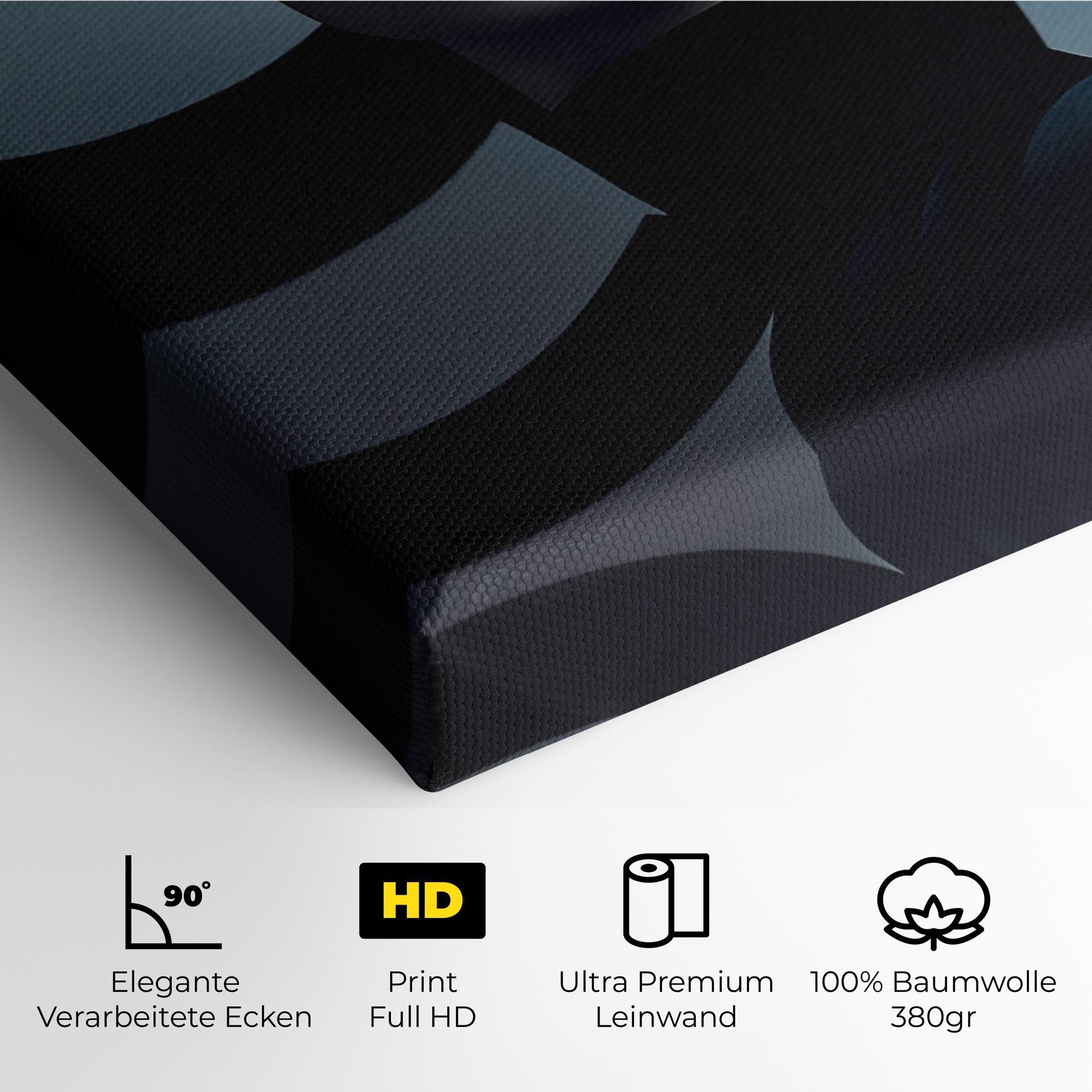 Leinwandbild Asiatic Black Outfit mockup 4