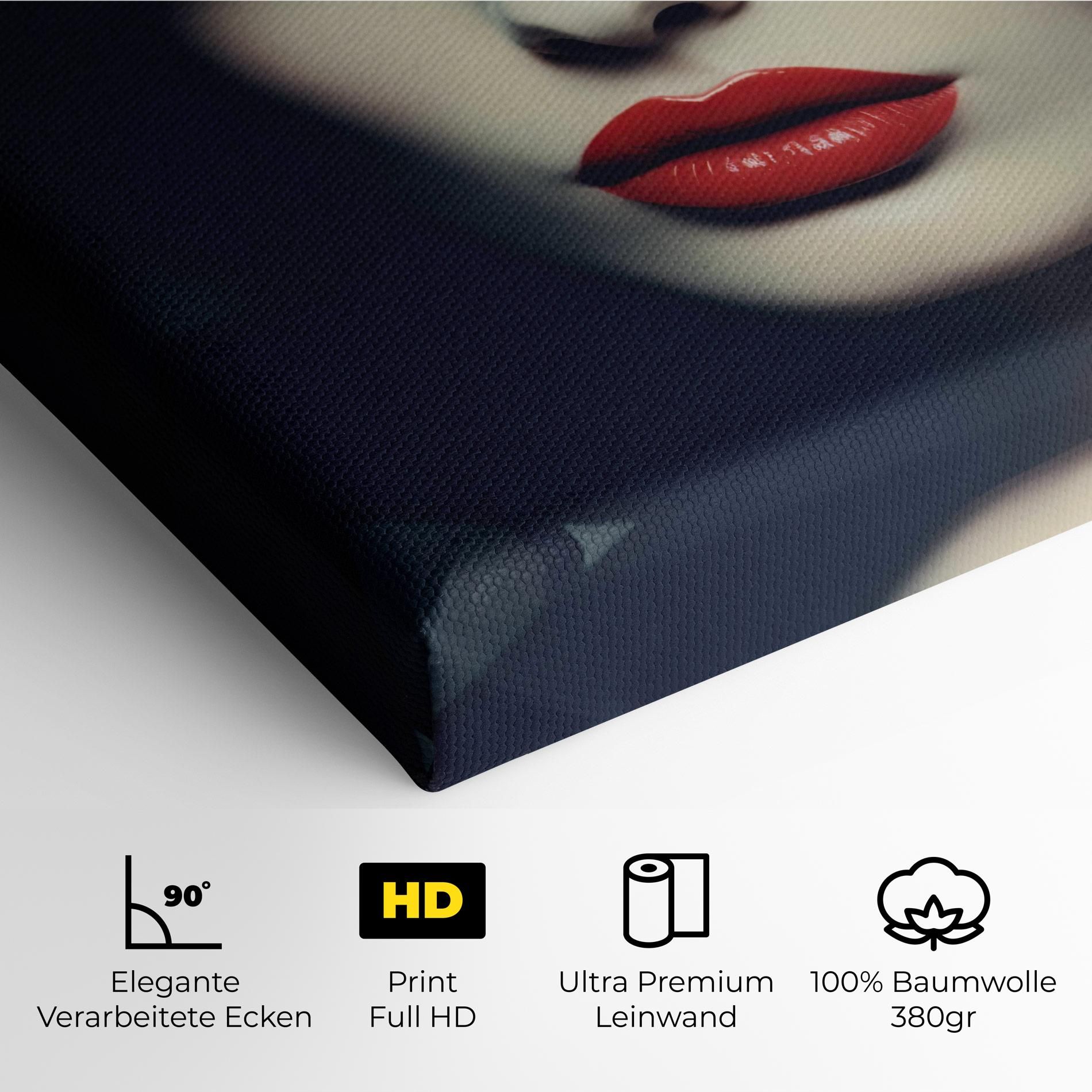 Big Juicy Lips Woman mockup 4