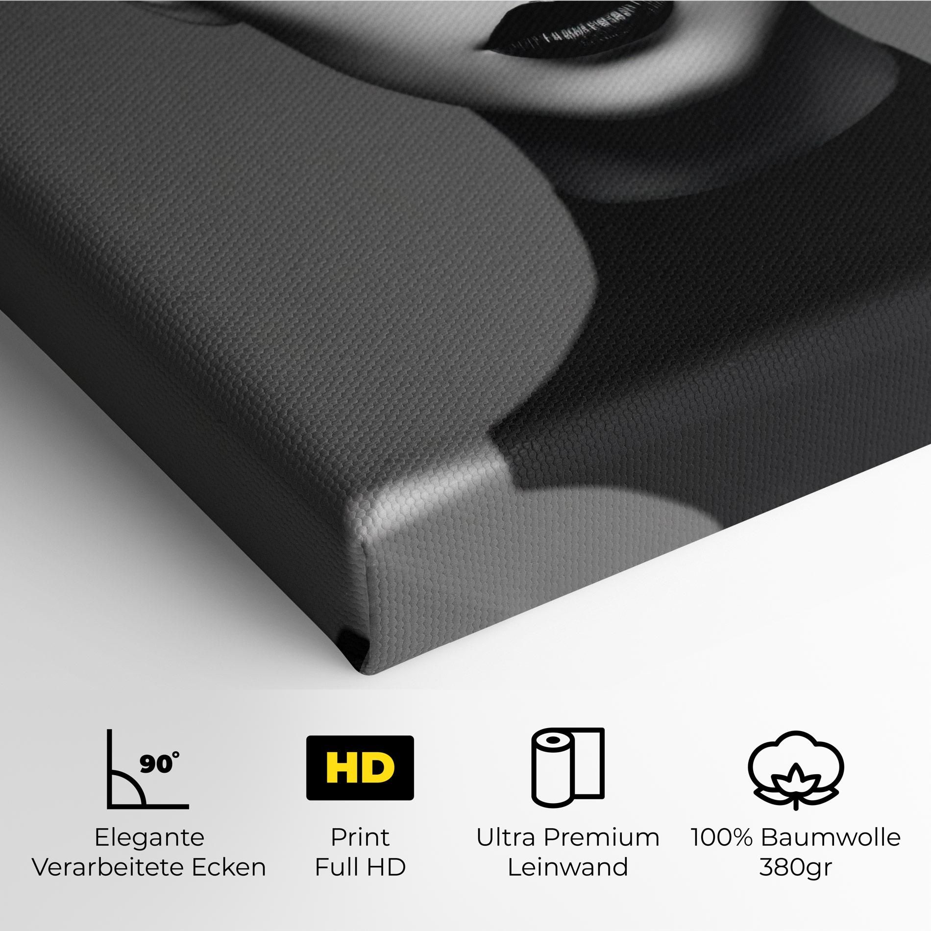 Black Lines On Face mockup 4