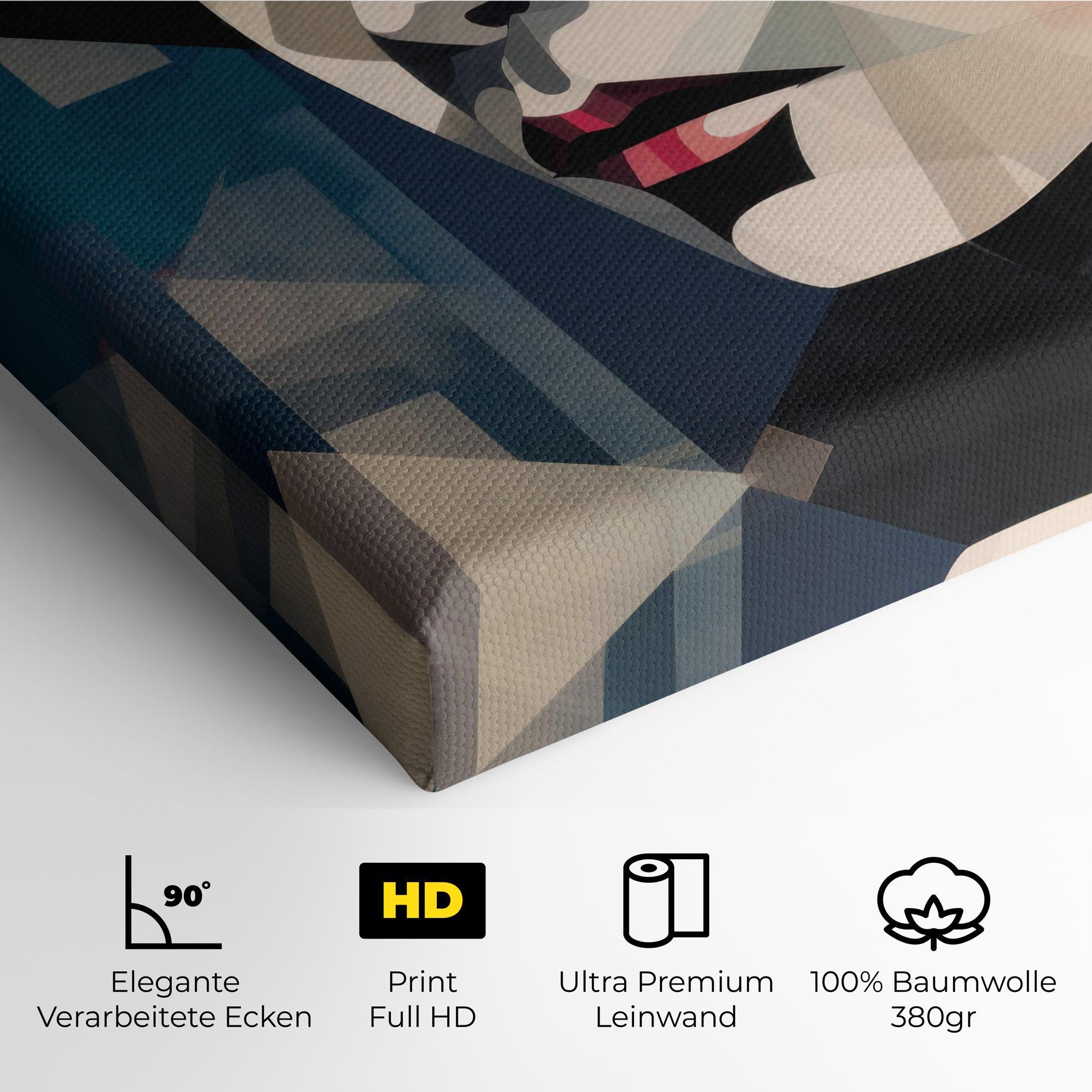 Leinwandbild Chicago Portrait mockup 4