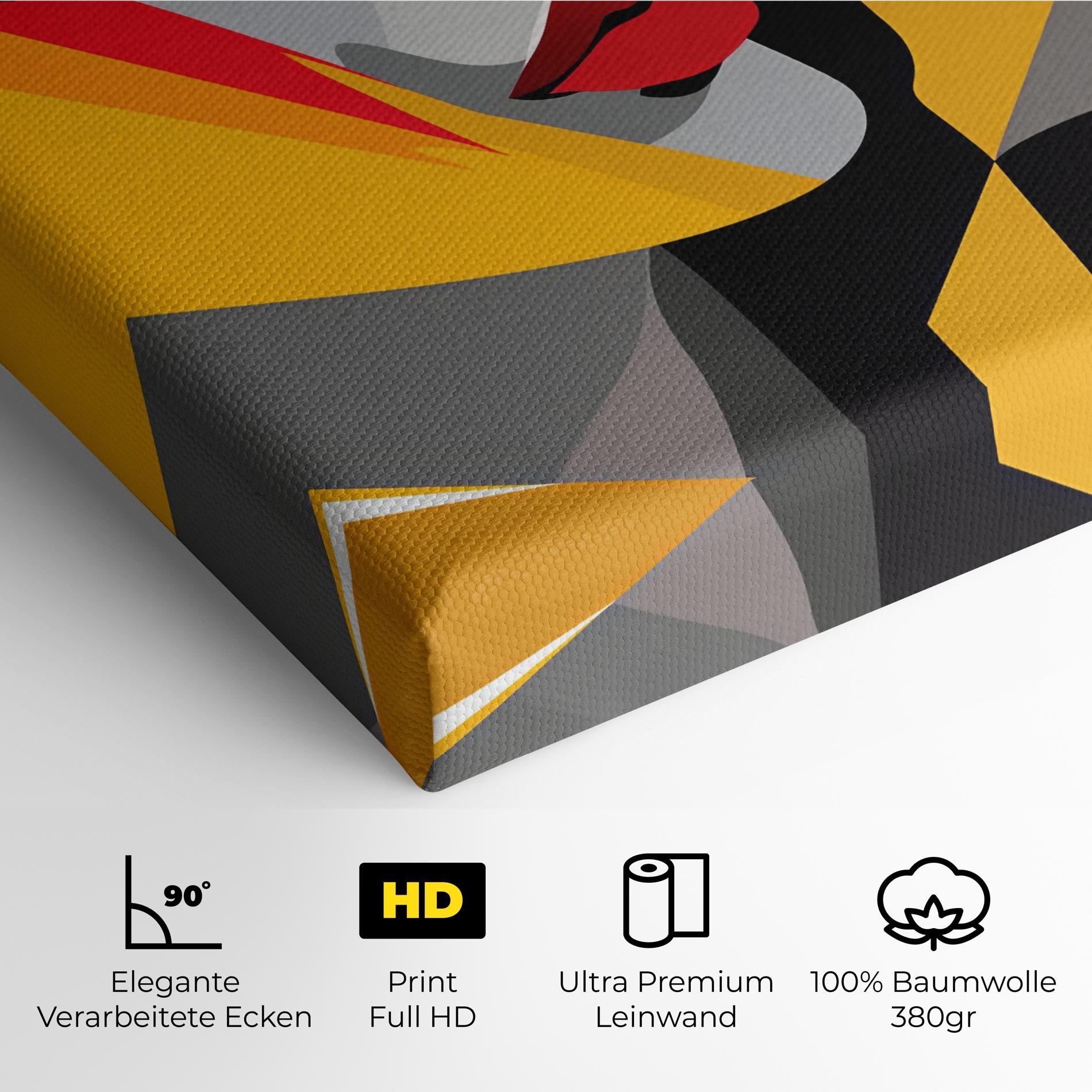 Leinwandbild Dreamy Modern Female mockup 4