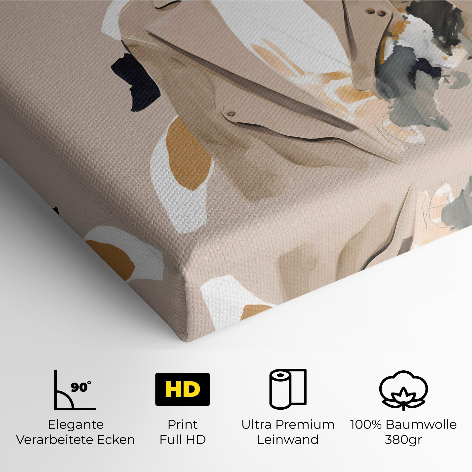 Watercolor Stylish Model mockup 4