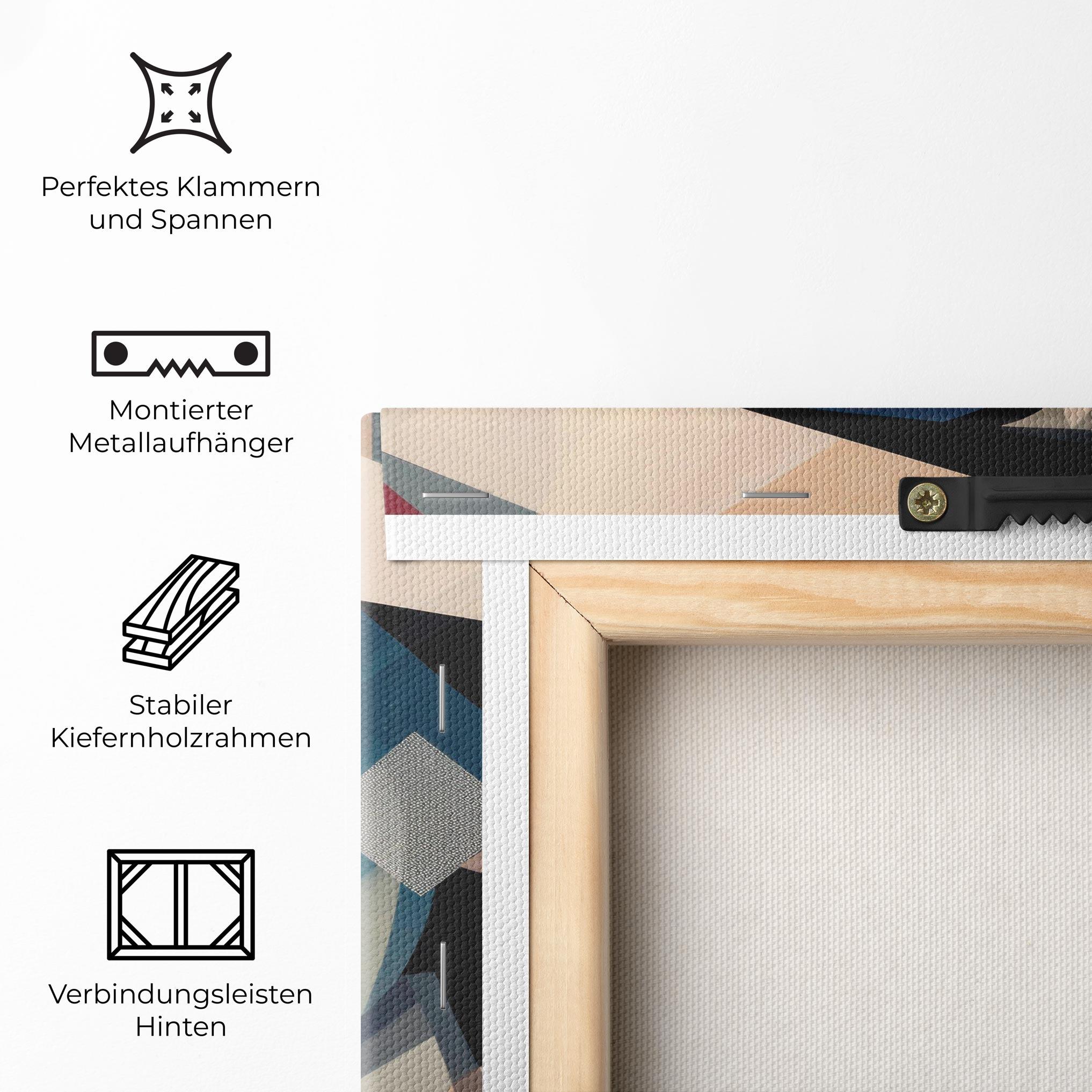 Leinwandbild Chicago Portrait mockup 5