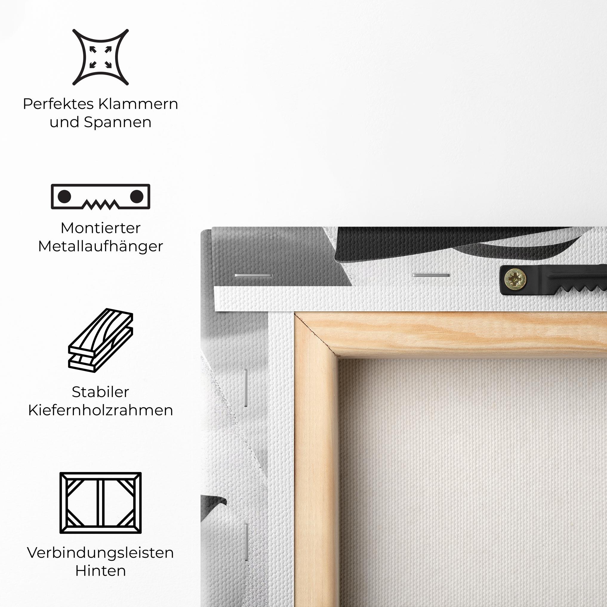 Leinwandbild Modern Fashion Portrait mockup 5