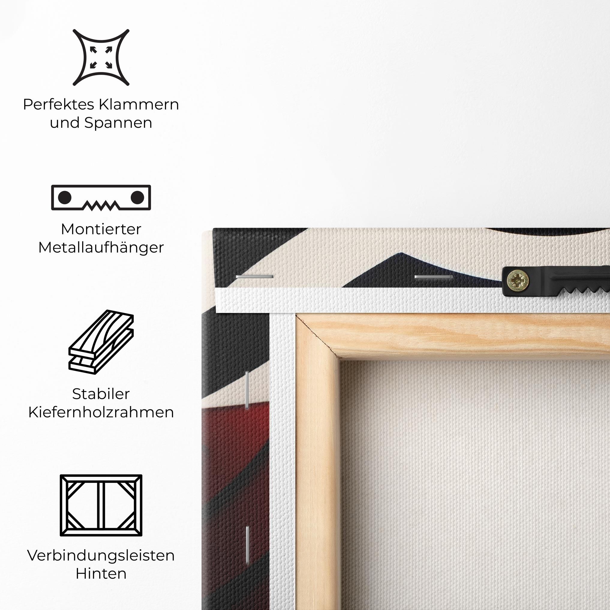 Red Black Woman Art mockup 5