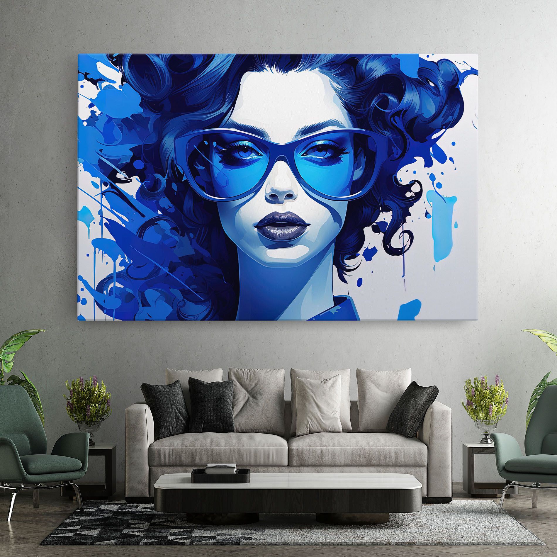 Big Blue Glasses mockup 7