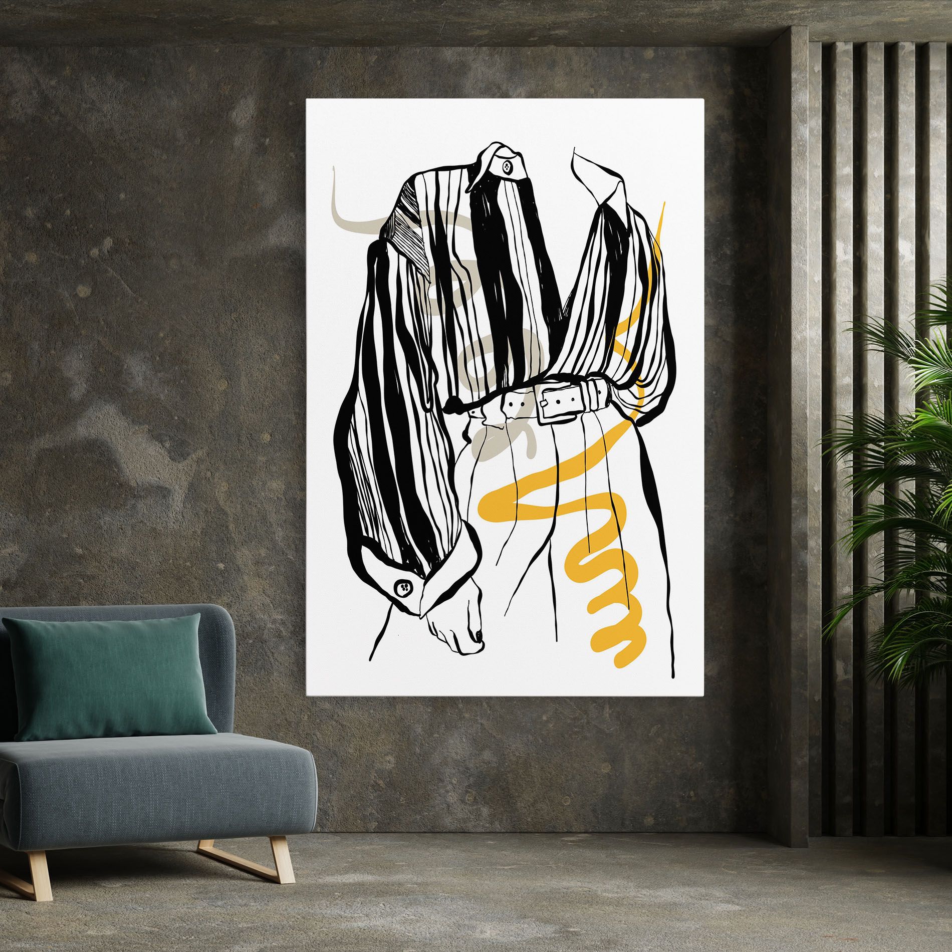 Modern Outfit Line mockup 7