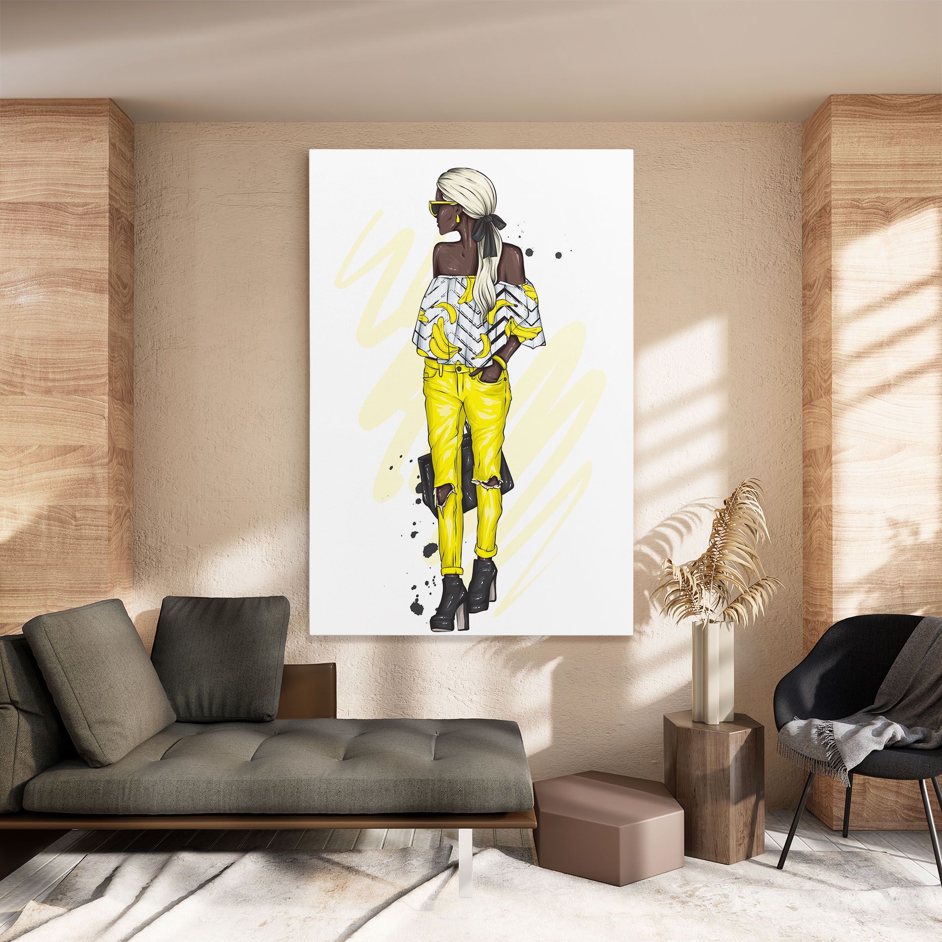 Banana Blouse mockup 8