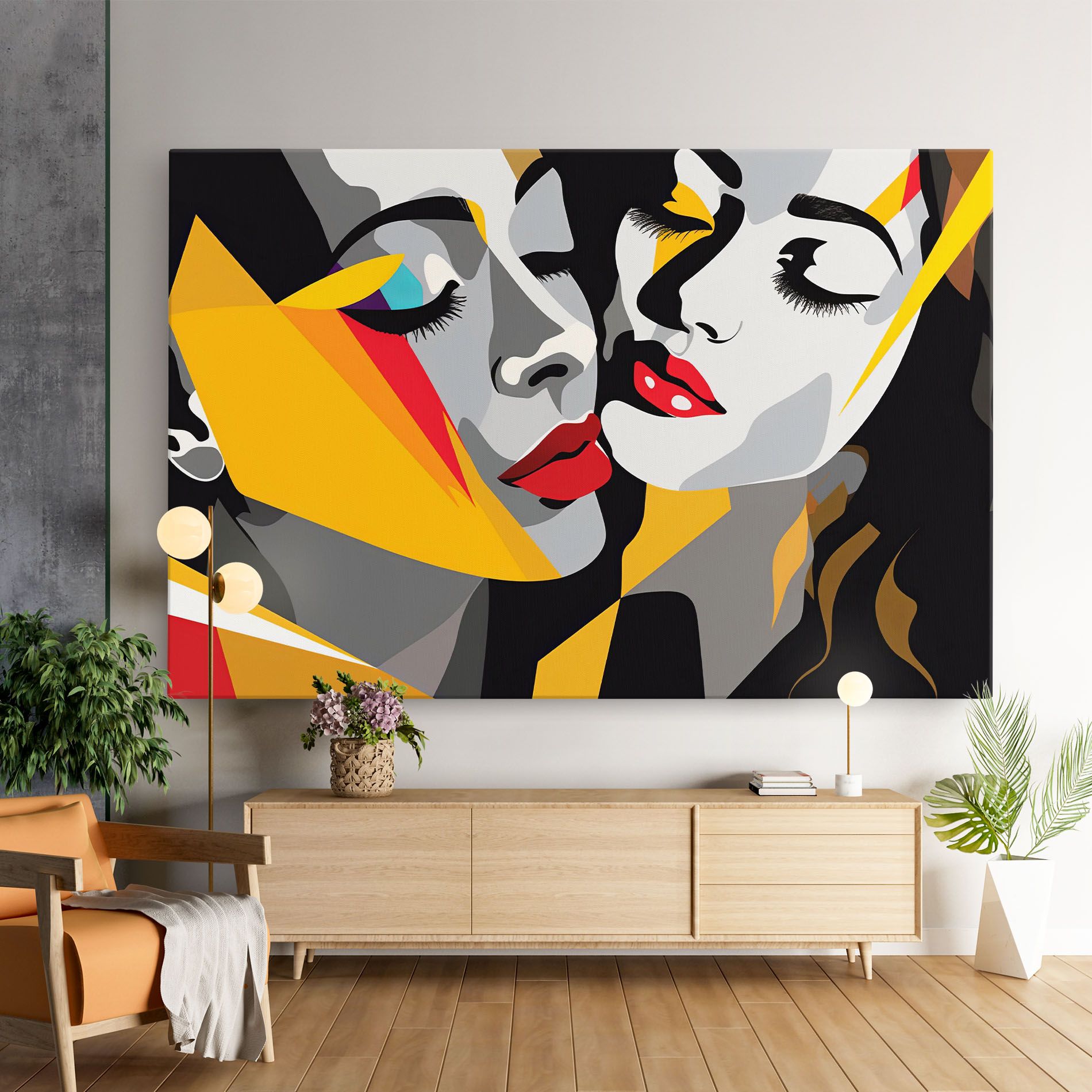 Dreamy Modern Female mockup 9