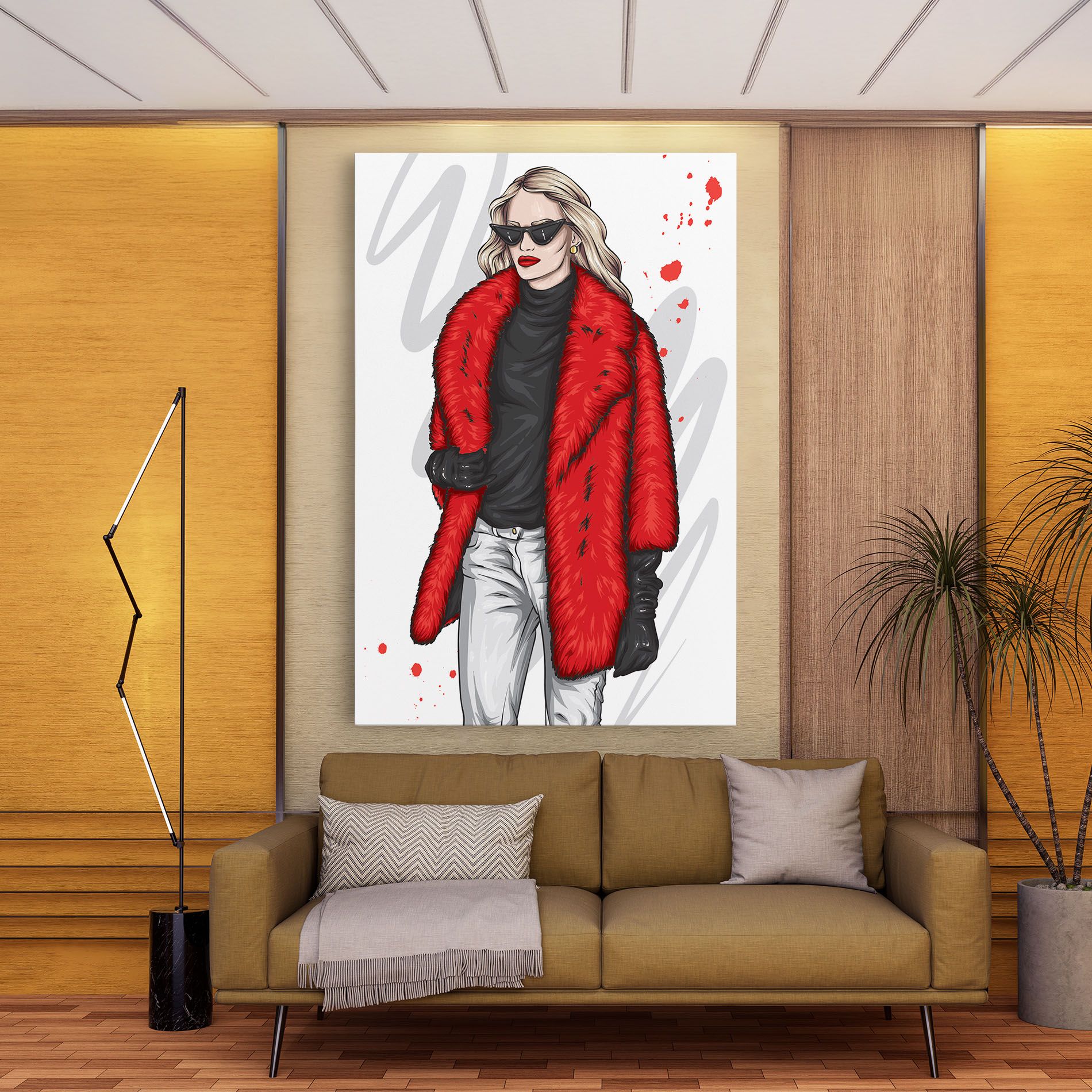 Black Blouse Woman mockup 9