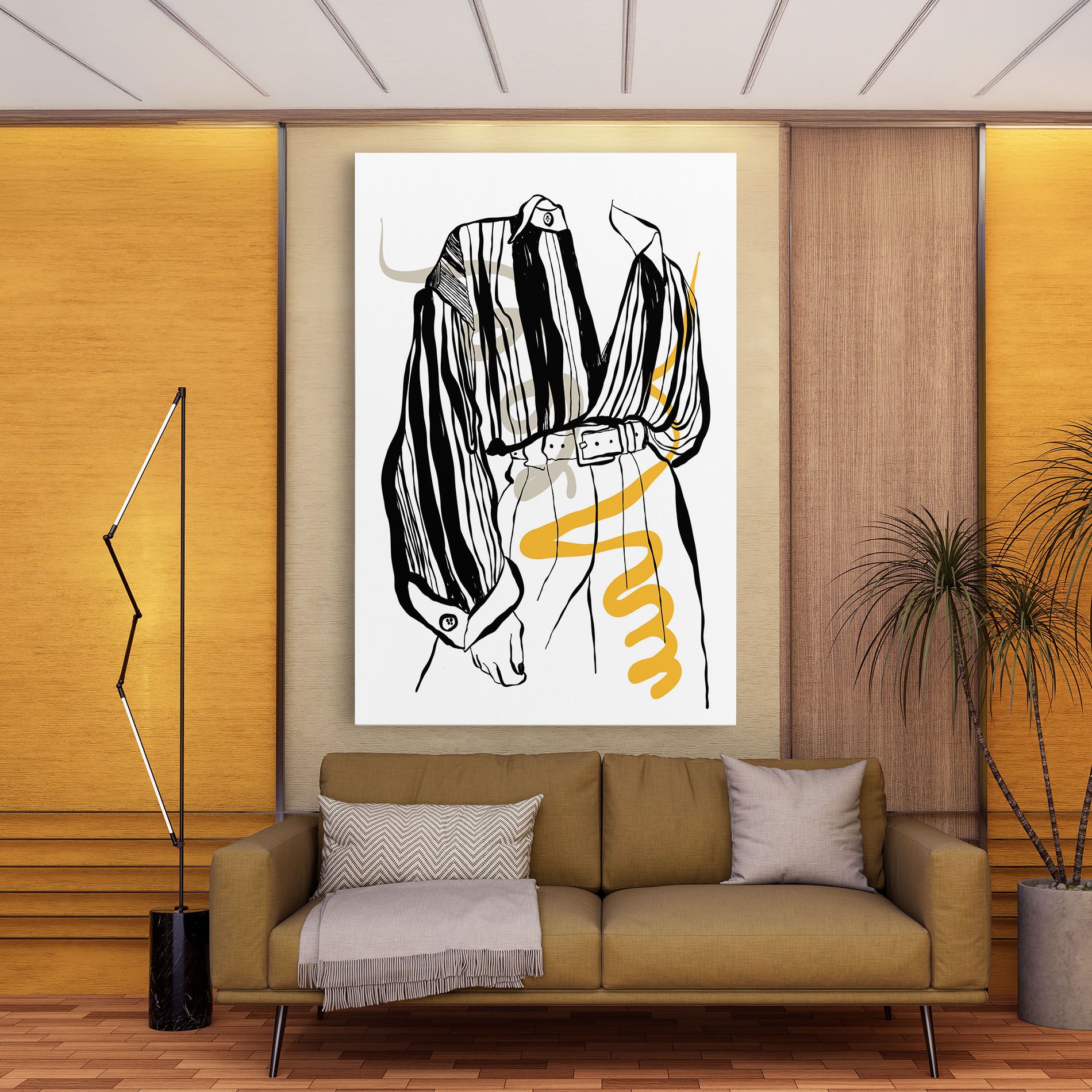 Modern Outfit Line mockup 9